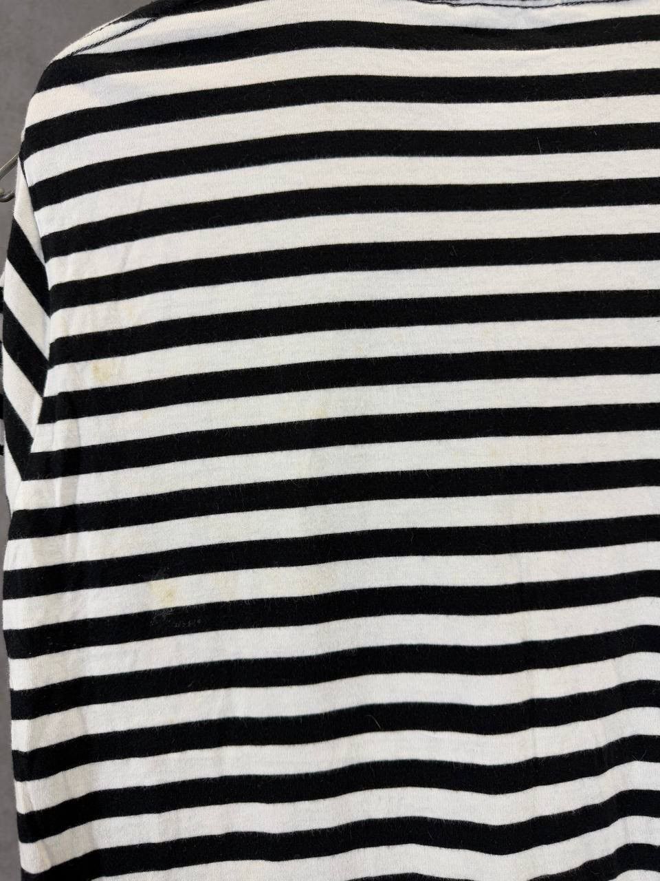 Cheap Monday × Designer Cheap Monday designer big center logo striped tee Size US M / EU 48-50 / 2 - 9 Thumbnail