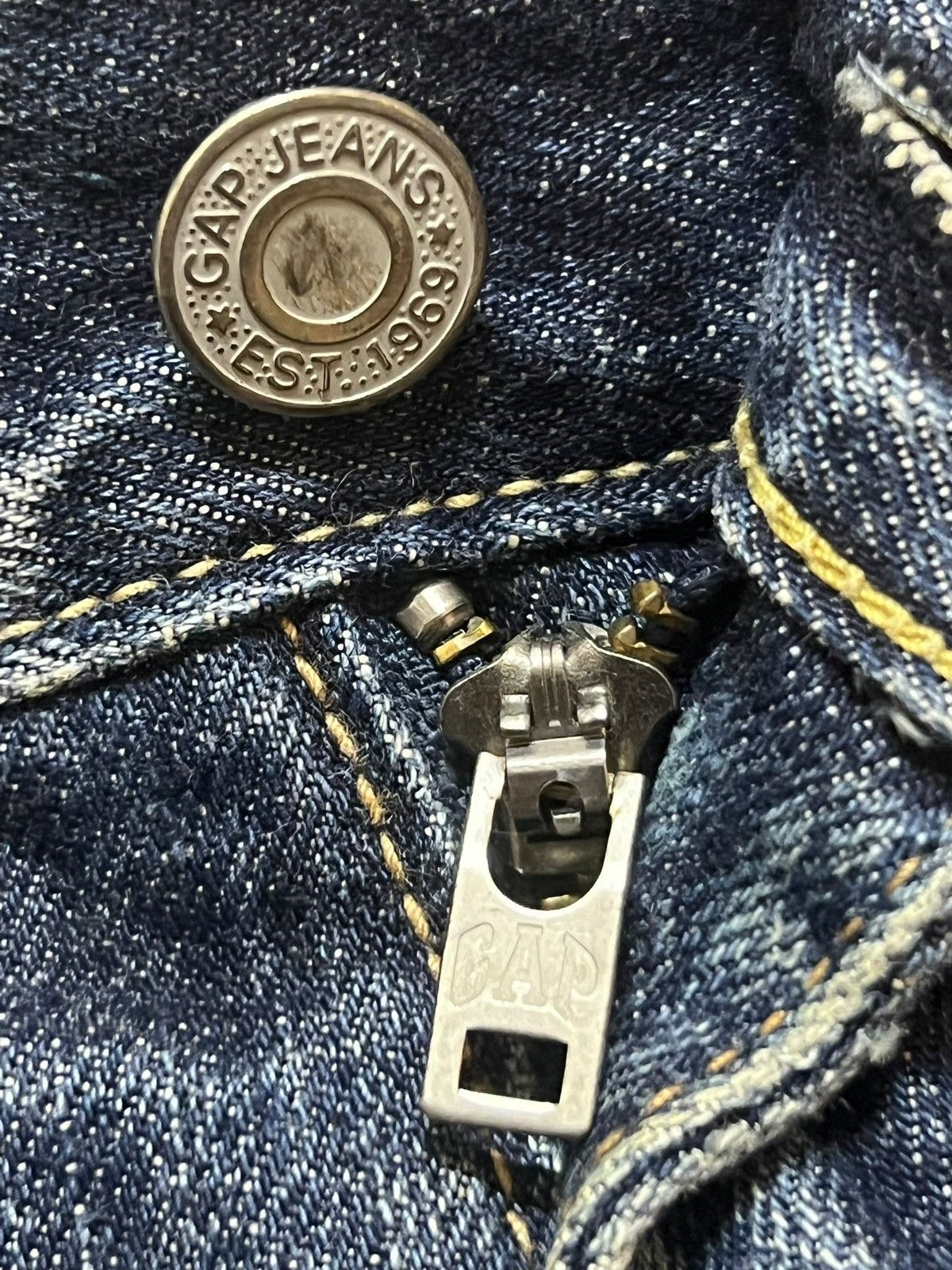Gap The Gap 1969 - Faded, Distressed Baggy Jeans Size US 35 - 9 Thumbnail