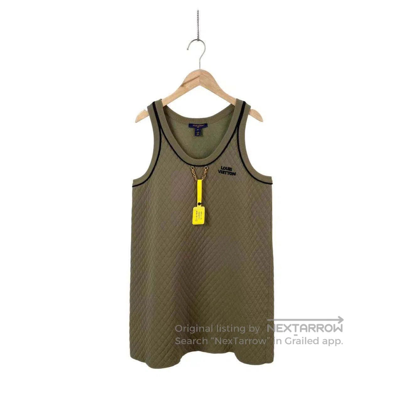 Louis Vuitton Louis Vuitton 24SS letter logo chain embellished sleeveles Size M / US 6-8 / IT 42-44 - 1 Thumbnail