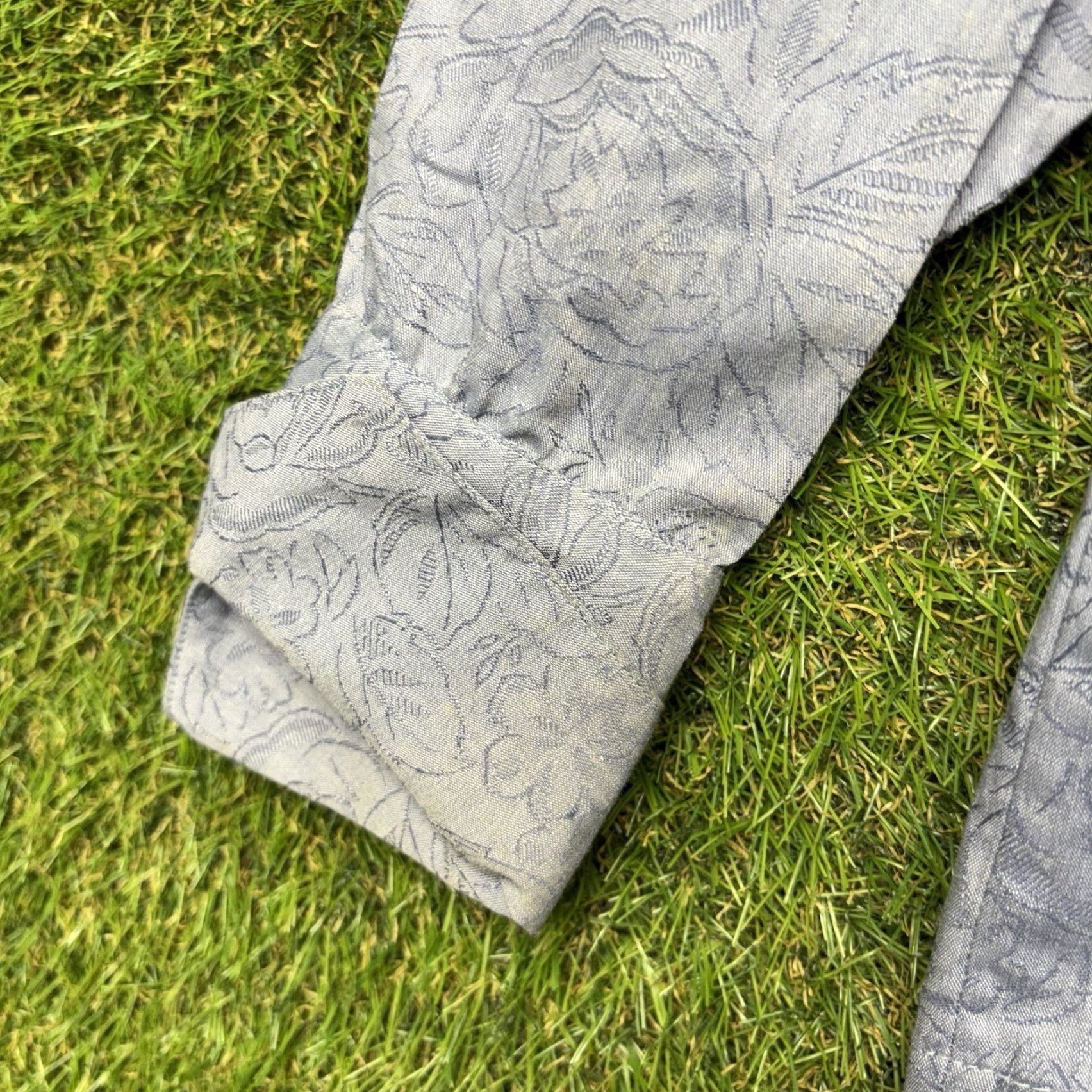 Pendleton VINTAGE Pendleton Shirt Womens 12 Blue Floral Blouse NWT - Pendleton Shirt Women 12 Blue Floral Blouse NWT Size XL / US 12-14 / IT 48-50 - 5 Thumbnail