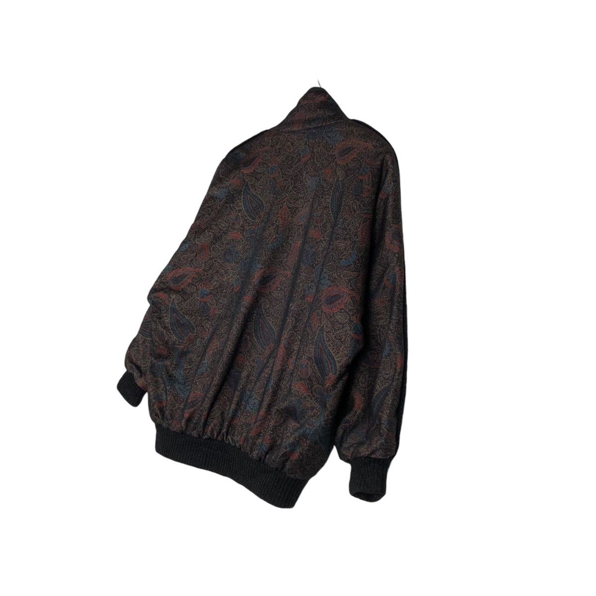 Japanese Brand 📌Vintage Bomber Jacket Floral Full Print Issey Miyake Size US M / EU 48-50 / 2 - 11 Thumbnail