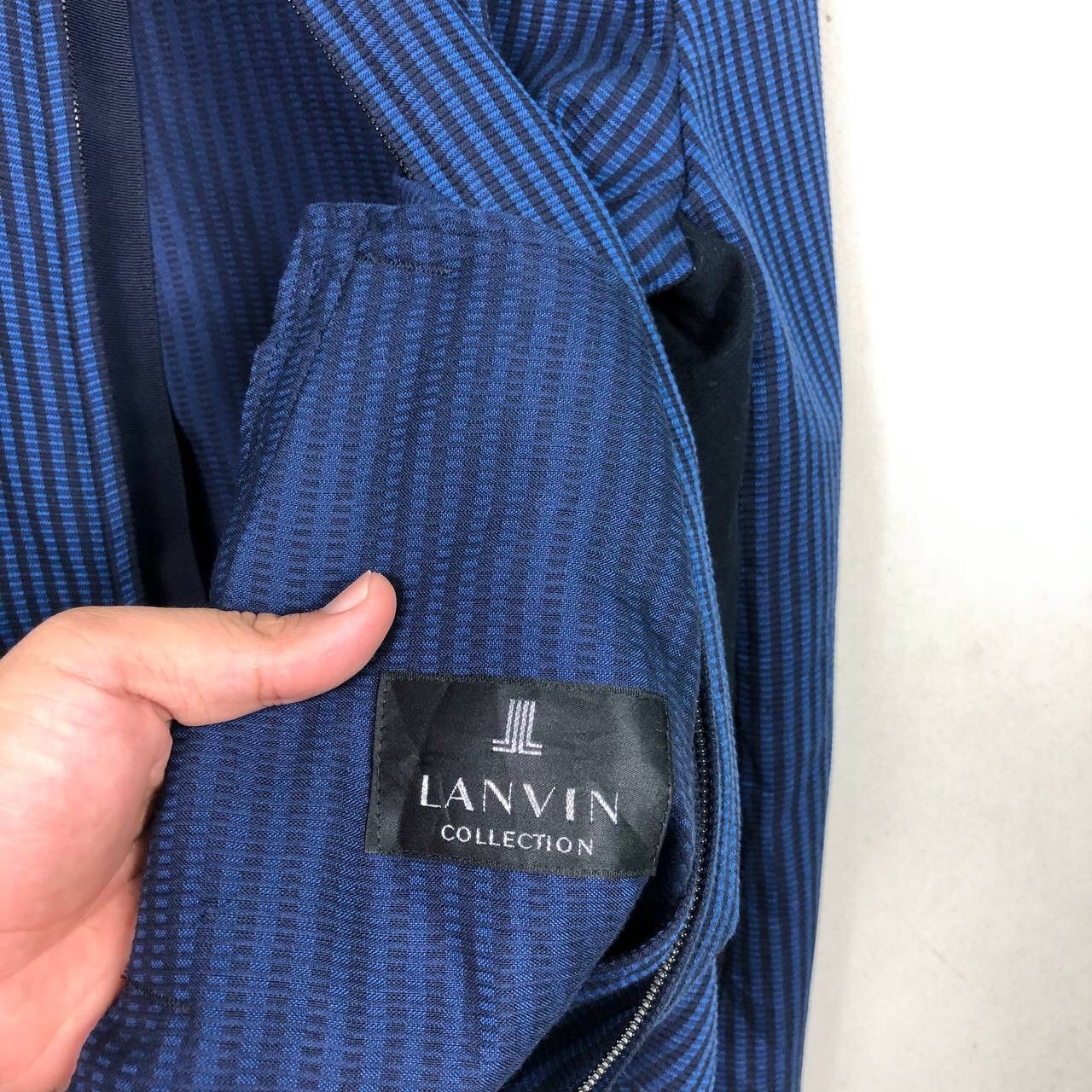 Lanvin Luxury Lanvin Stripe Long Sleeve Zipped Jacket Size US M / EU 48-50 / 2 - 7 Thumbnail