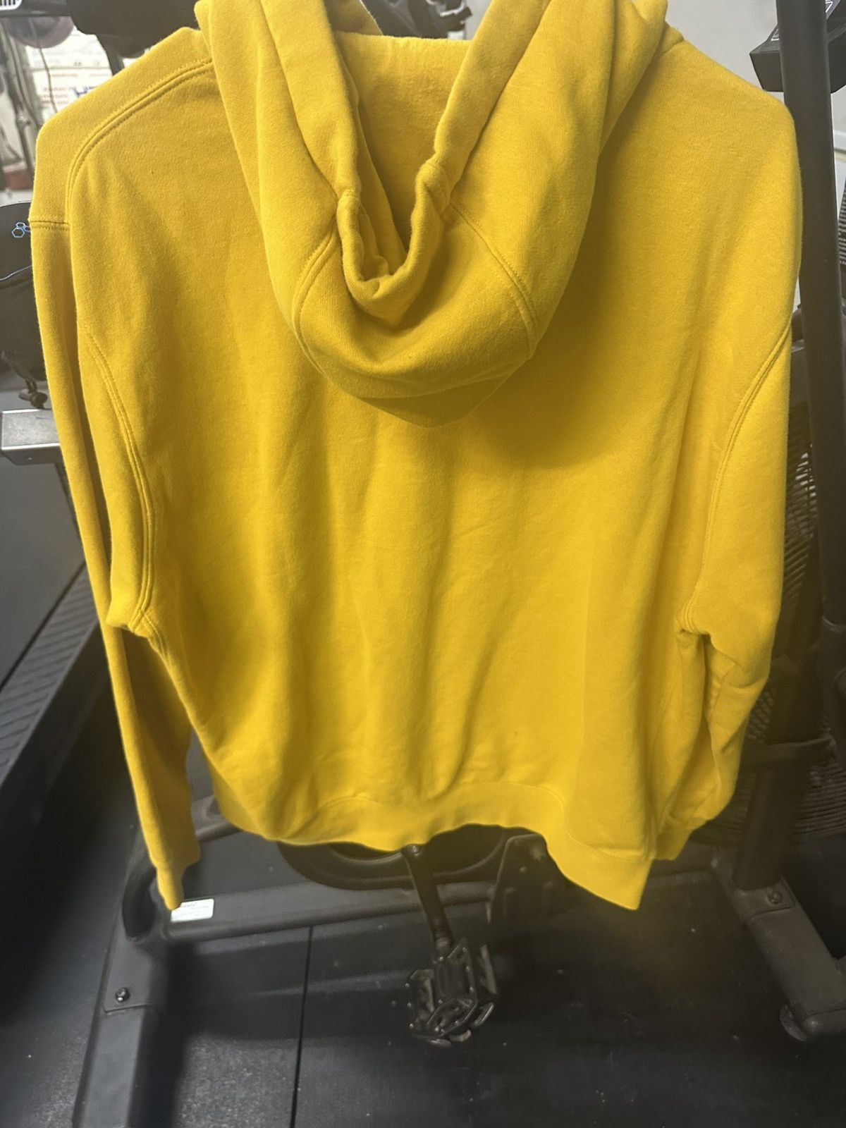 Nike Yellow Nike Hoodie Size US L / EU 52-54 / 3 - 3 Thumbnail