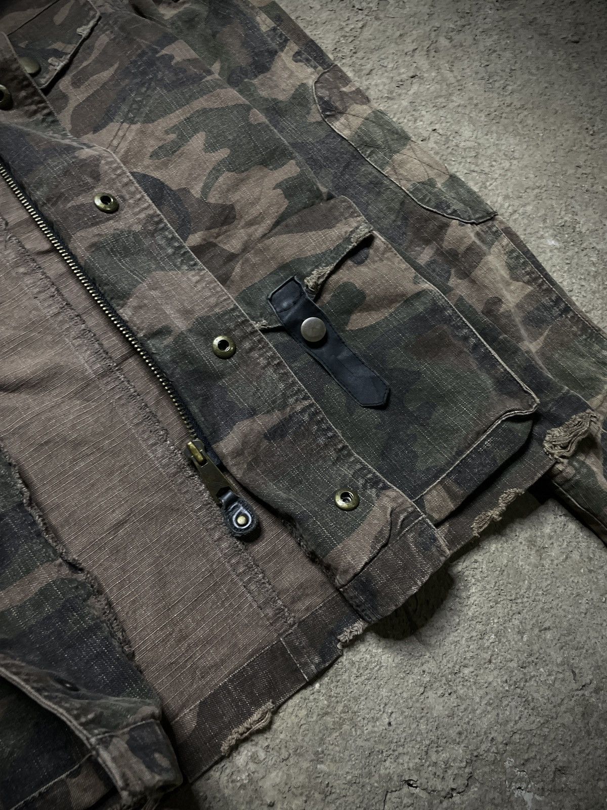 BUFFALO BOBS 2000’s Bub Jhonny - Apocalypse Style Camo Bono Jacket Size US M / EU 48-50 / 2 - 8 Thumbnail