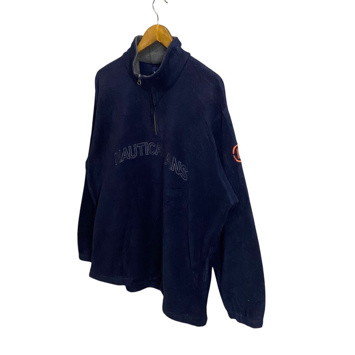 Nautica Nautica big logo half zipper fleece Size US XL / EU 56 / 4 - 3 Thumbnail