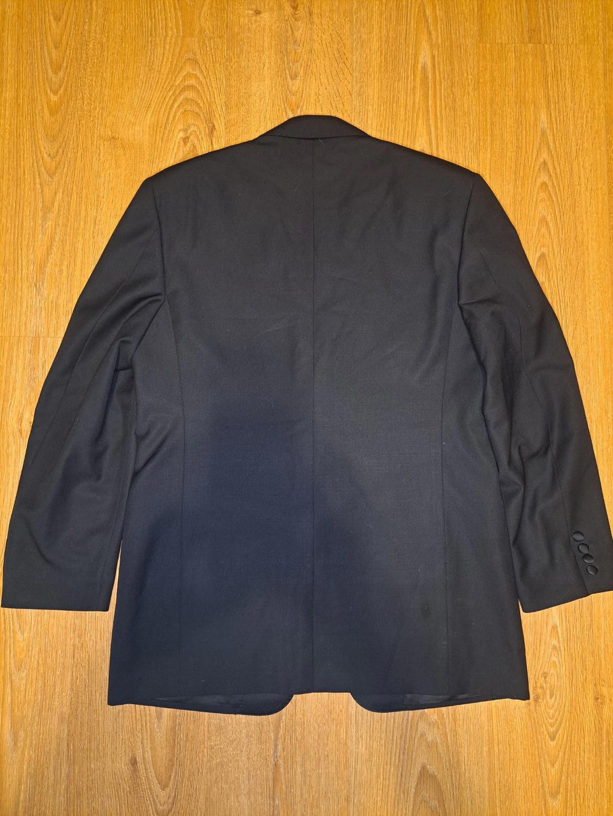 Canali VIRGIN WOOL BEMBERG Canali Tuxedo Jacket Mens 42R Black Size 42R - 12 Thumbnail
