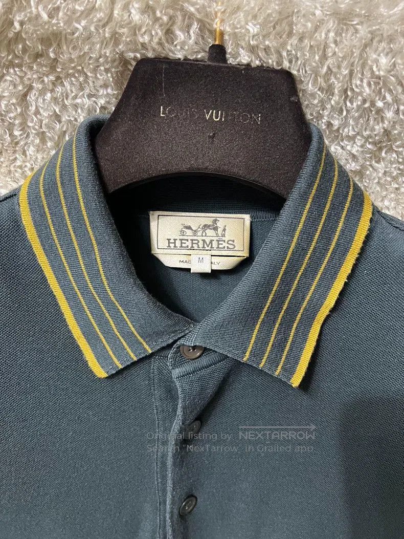 Hermes Hermes Men's Casual Short Sleeve Polo. Size US M / EU 48-50 / 2 - 3 Thumbnail