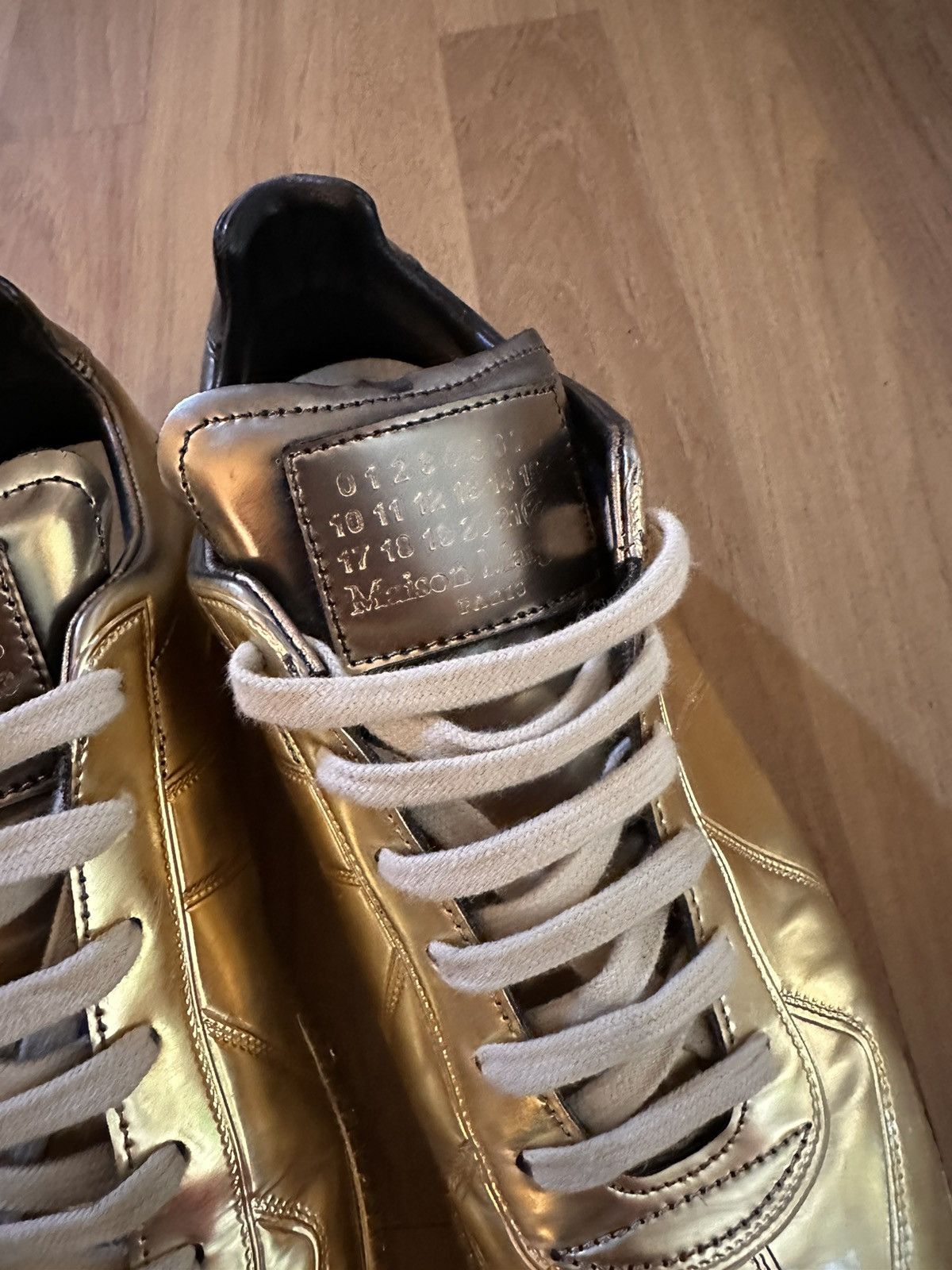Maison Margiela Maison Margiela GAT Gold Ombre Limited Edition Size US 8 / EU 41 - 6 Thumbnail