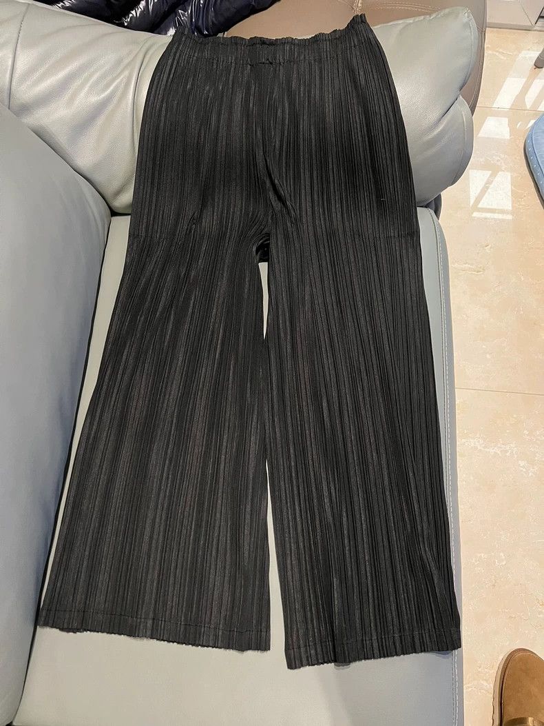 Issey Miyake issey miyake size:3 black pants 2506-Nextarrow Size 42" / US 20 - 1 Thumbnail