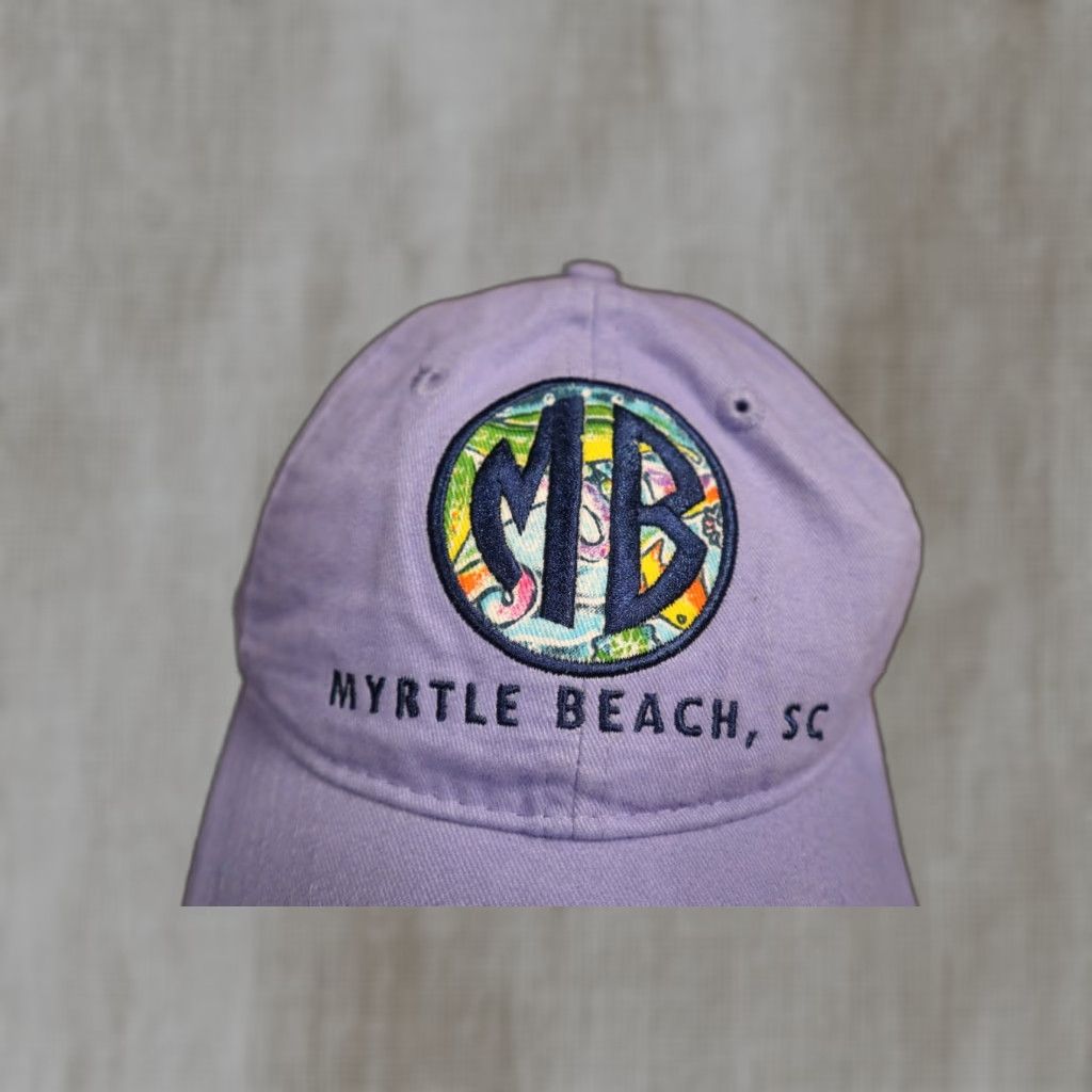 Vintage Myrtle Beach Ball Cap Adjusta ble Purple Baseball Hat Unisex Adults Adults Purple Myrtle Beach Adjustable Baseball Cap Hat Mens Women S Size ONE SIZE - 1 Thumbnail