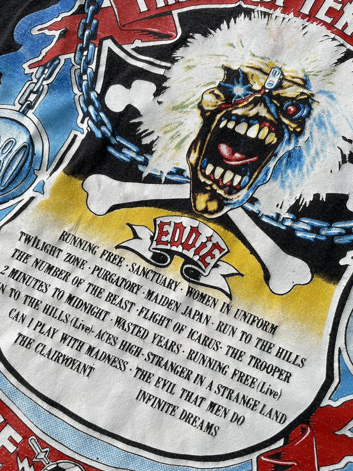 Band Tees VTG 90’s Iron Maiden The 1st Ten Year Anniversary Size US XL / EU 56 / 4 - 11 Thumbnail