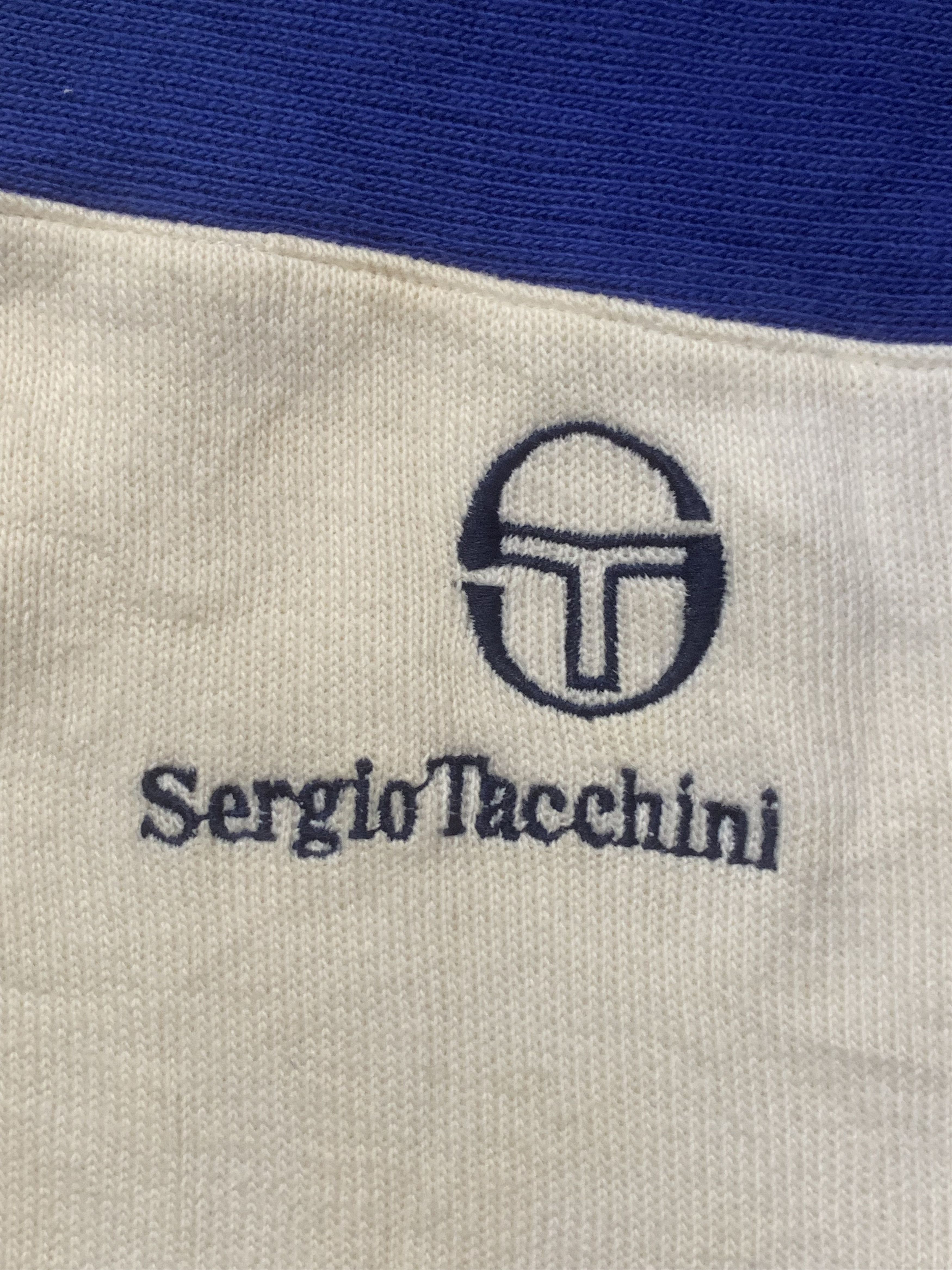 Japanese Brand × Sergio Tacchini Rare Design Vintage Sergio Tacchini Sportswear Sweatshirt Size US M / EU 48-50 / 2 - 6 Thumbnail