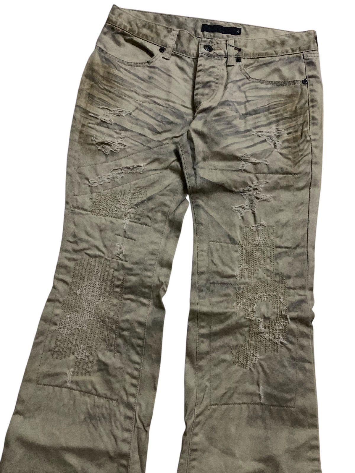 GOSTAR DE FUGA 💥Avant-Garde Gostar De Fuga Flare Pant Size 30" / US 8 / IT 44 - 2 Thumbnail
