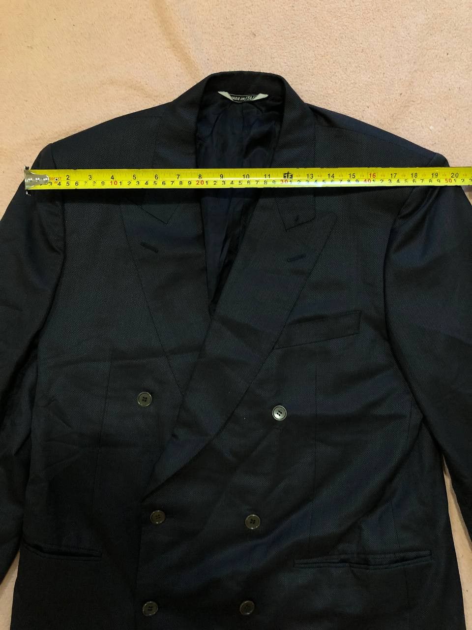 Lanvin black Blazers LANVIN PARIS Y2K Vintage streetwear Size 44S - 7 Thumbnail