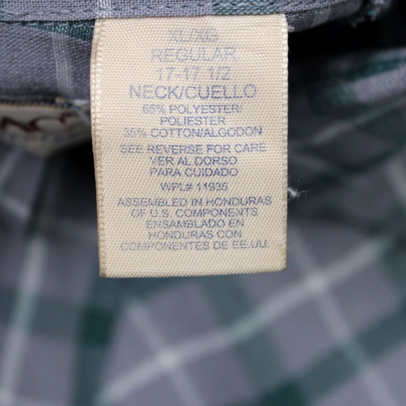Vintage VTG Big Mac Shirt Mens XL Green/Gray Plaid Flannel Long Sleeve Button-Up 90s y2k Regular Chest 54 in Winter Fall Spring Mens Size US XL / EU 56 / 4 - 7 Thumbnail
