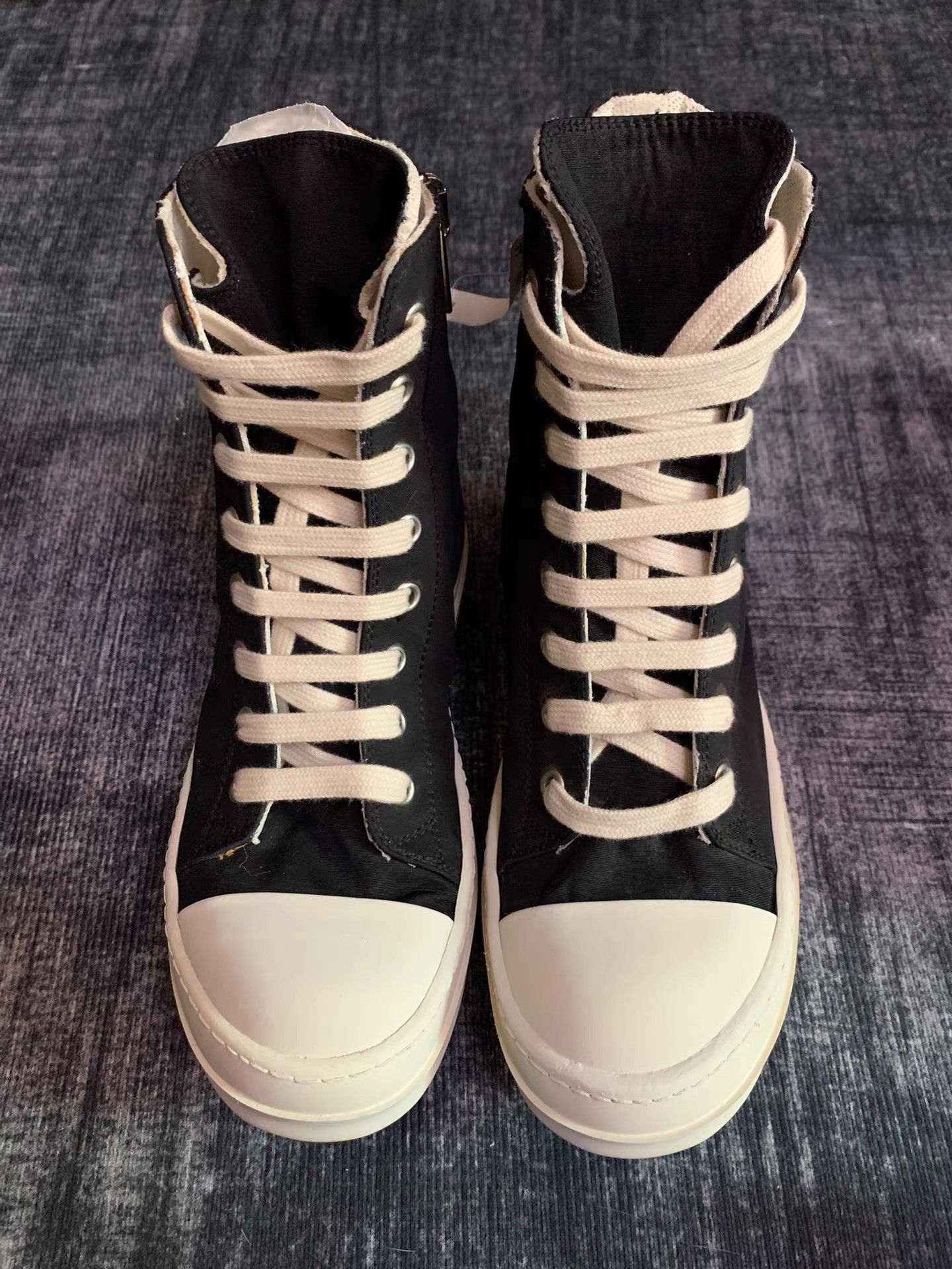 Rick Owens Rick Owens DRKSHDW Waxed Turbo Cyclops Size US 6 / IT 36 - 1 Thumbnail