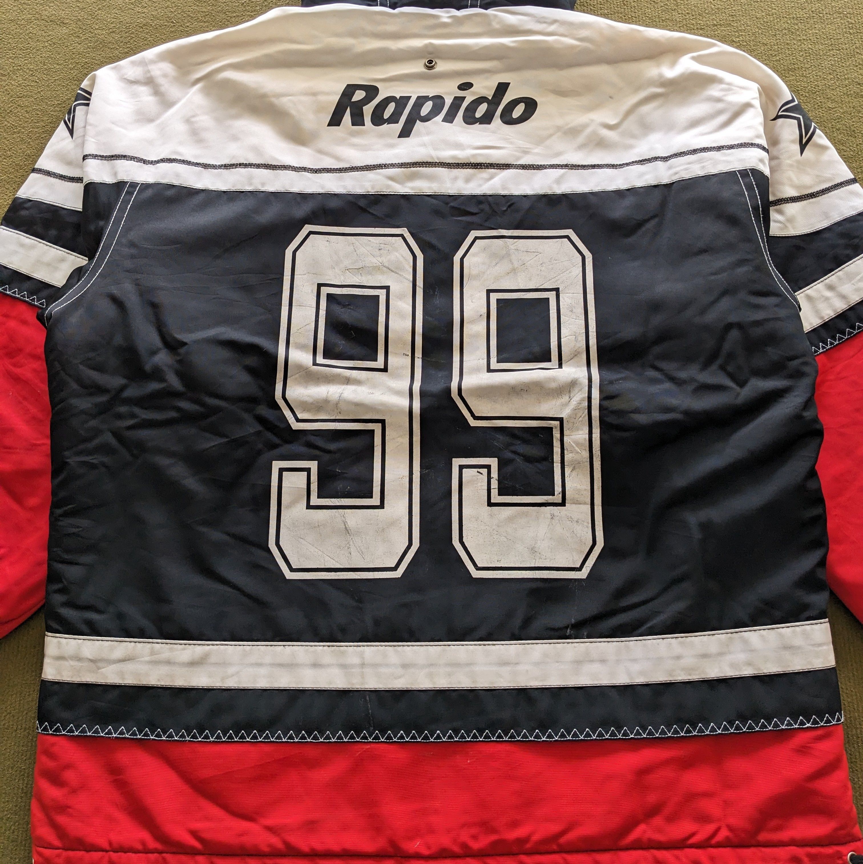 Other Vintage RAPIDO Motorcycle Sportswear Hoodies Jacket Size US XXL / EU 58 / 5 - 4 Thumbnail