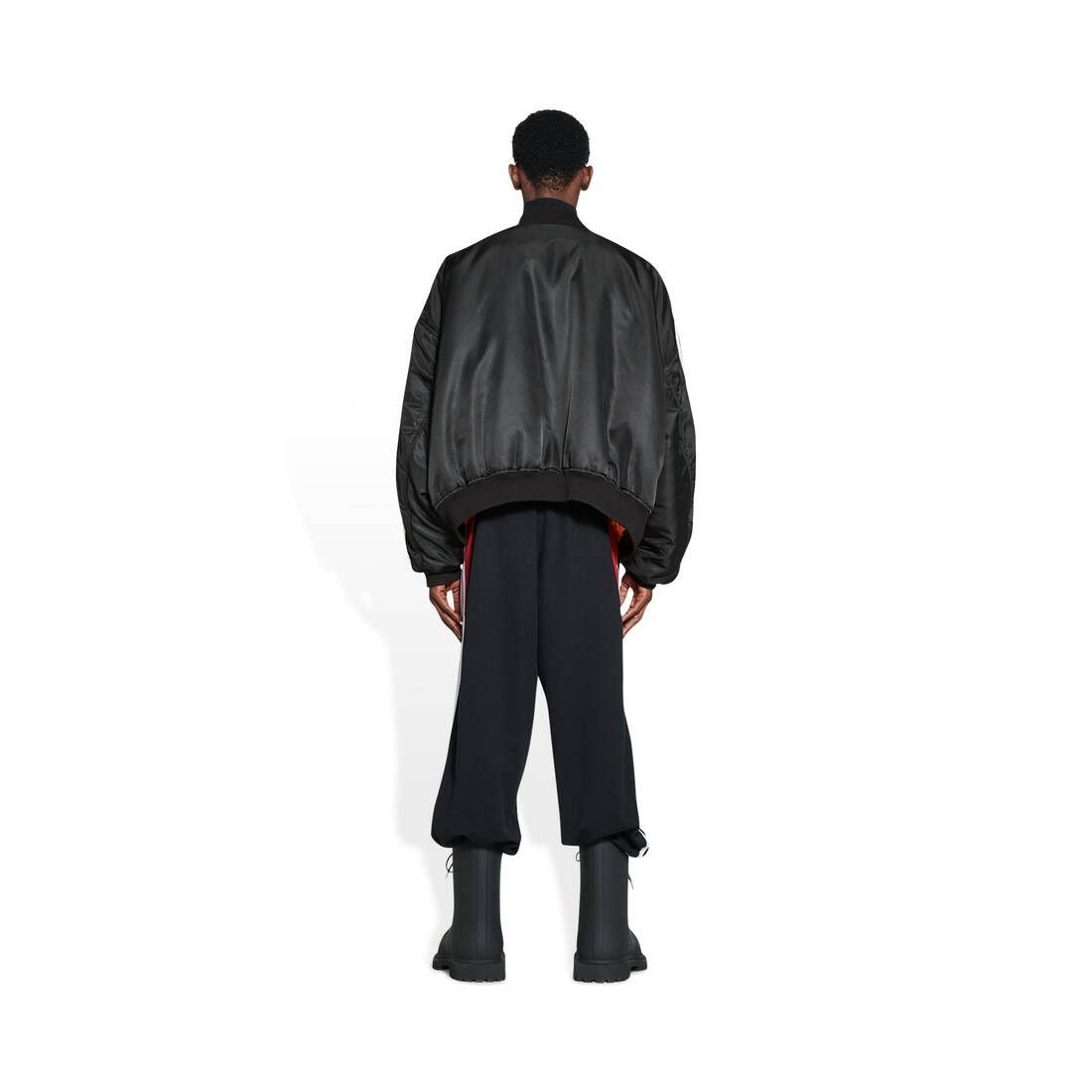 Adidas × Balenciaga o1w1db10824 Bomber in Black Size US L / EU 52-54 / 3 - 3 Thumbnail