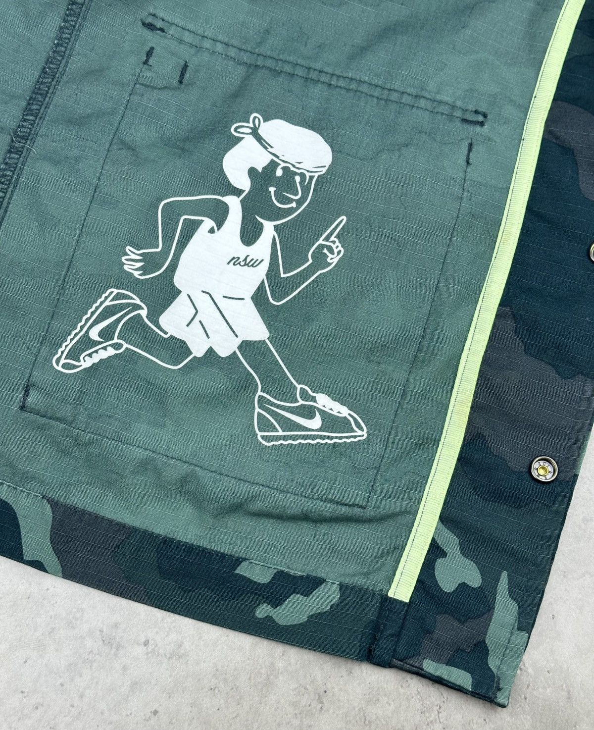 Nike Nike NSW M-65 Camo Jacket Field Parka Midnight Spruce Size S Size US S / EU 44-46 / 1 - 10 Thumbnail