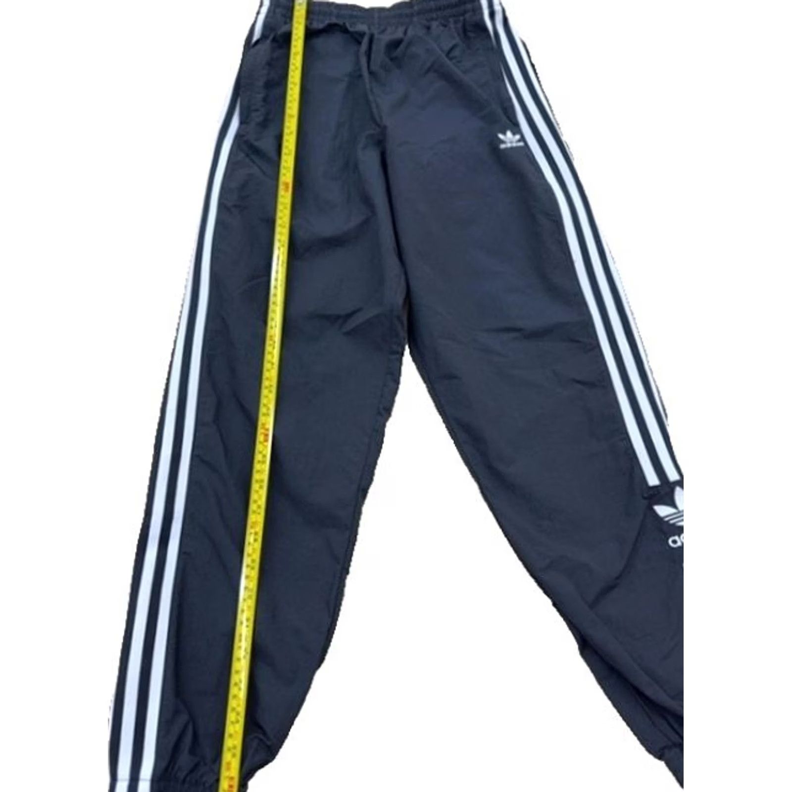 Adidas Adidas Men’s Navy Primegreen Essentials Track Pants L 3-Stripes Size US 33 - 6 Thumbnail