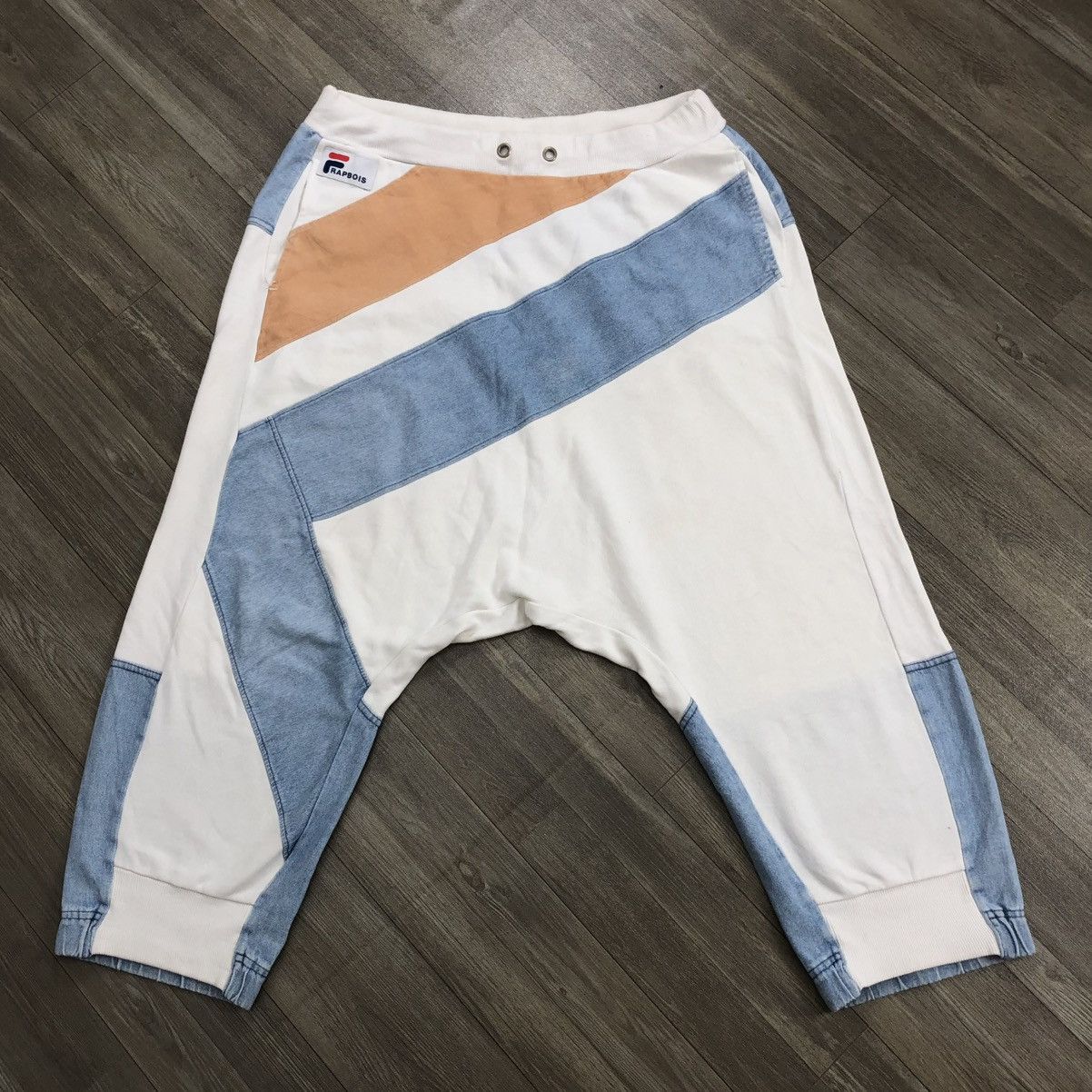 Frapbois 2000s Frapbois Issey Miyake x Fila Multicolor Sarouel Pants Size US 30 / EU 46 - 16 Thumbnail