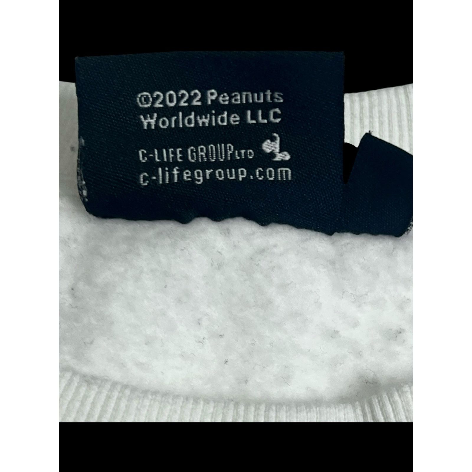 Peanuts Peanuts Snoopy Santa Claus Christmas White Sweatshirt -Large Size US L / EU 52-54 / 3 - 4 Thumbnail