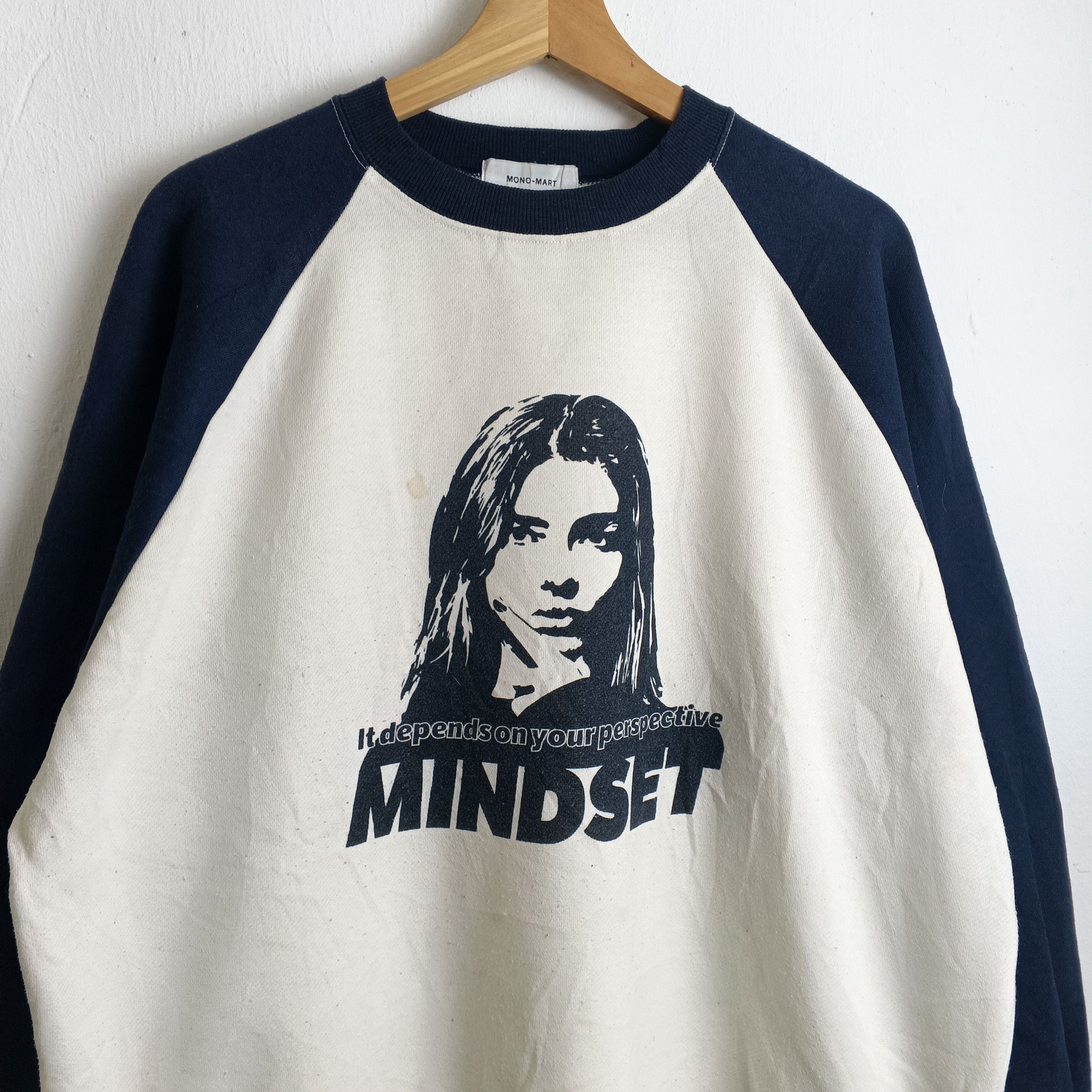 Hysteric Glamour Vintage Y2K Hysteric Glamour "Depends On Mindset" Sweatshirt Size US XL / EU 56 / 4 - 2 Thumbnail