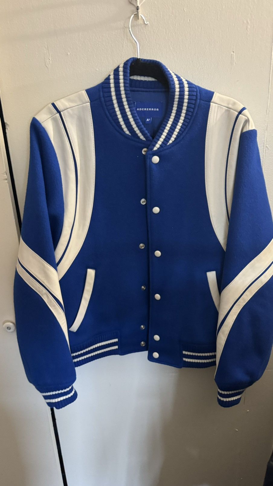 ADERERROR varsity jacket blue adererror jacket Ader Error x