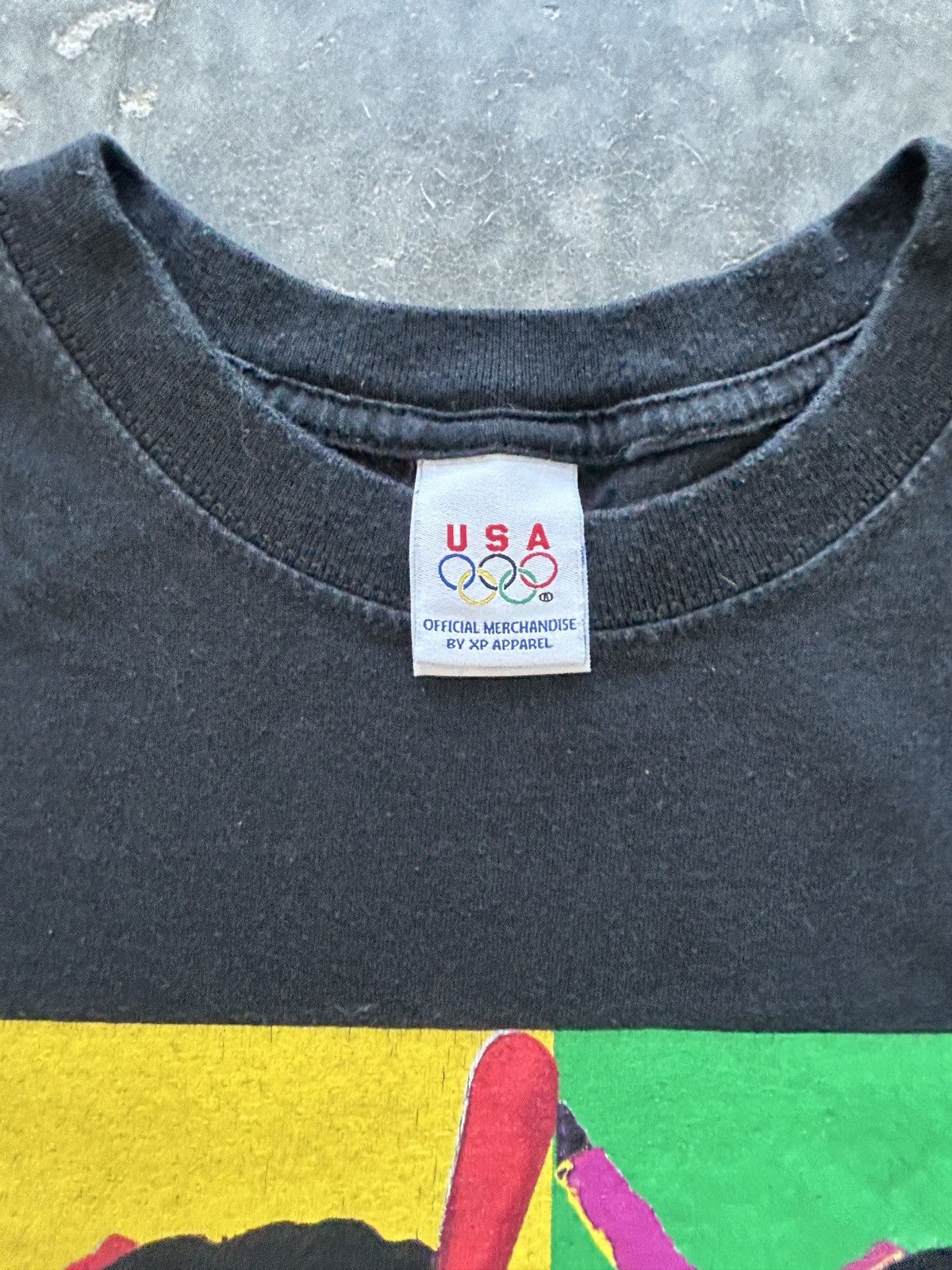 USA Olympics Vintage Y2K Andy Warhol Style USA Olympics Snowboard Tee Size US L / EU 52-54 / 3 - 4 Thumbnail