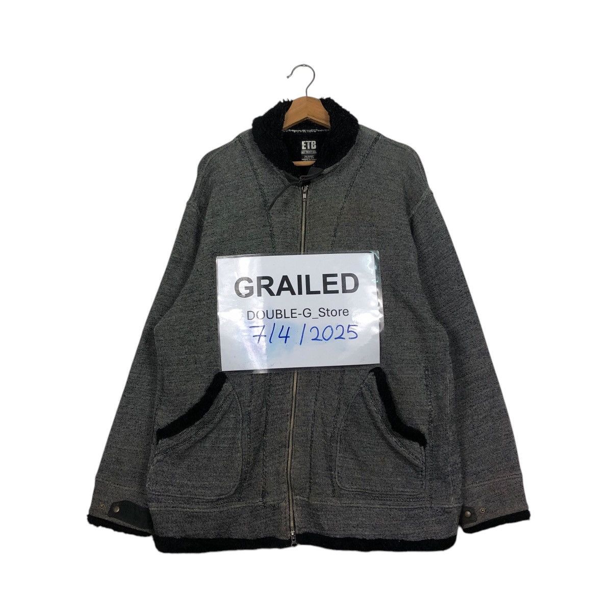 Japanese Brand × Vintage 📌Vintage Chore Jacket East Twenty Box Sherpa Blanket Size US M / EU 48-50 / 2 - 1 Thumbnail