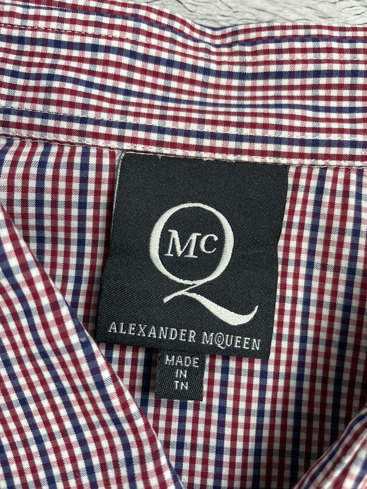 Alexander McQueen × McQ Alexander McQueen × Vintage Vintage 2008 McQ Alexander McQueen Check shirt y2k oldmoney Size US L / EU 52-54 / 3 - 9 Thumbnail