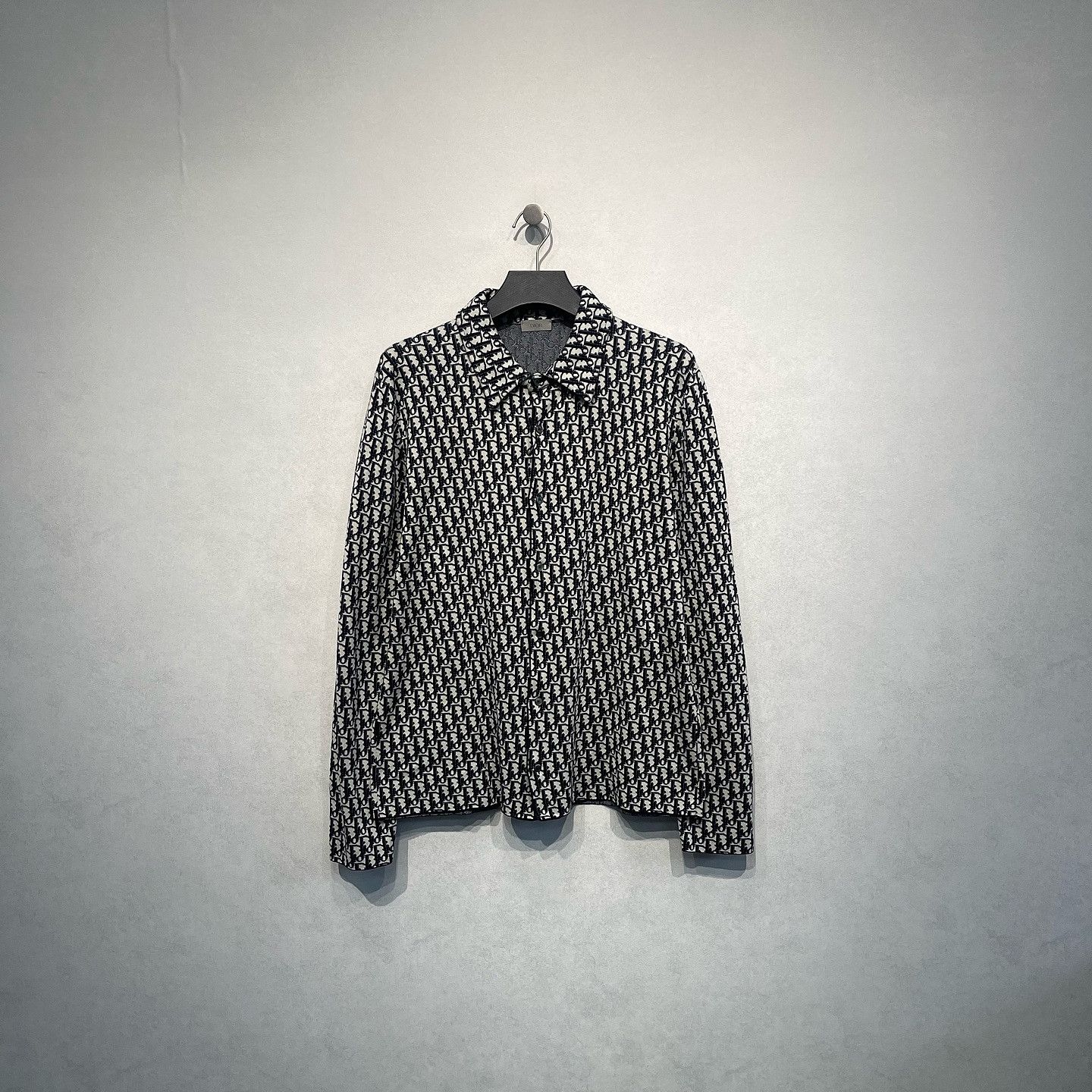 Dior Dior Oblique Long Sleeve Shirt Size XL Size US XL / EU 56 / 4 - 1 Thumbnail