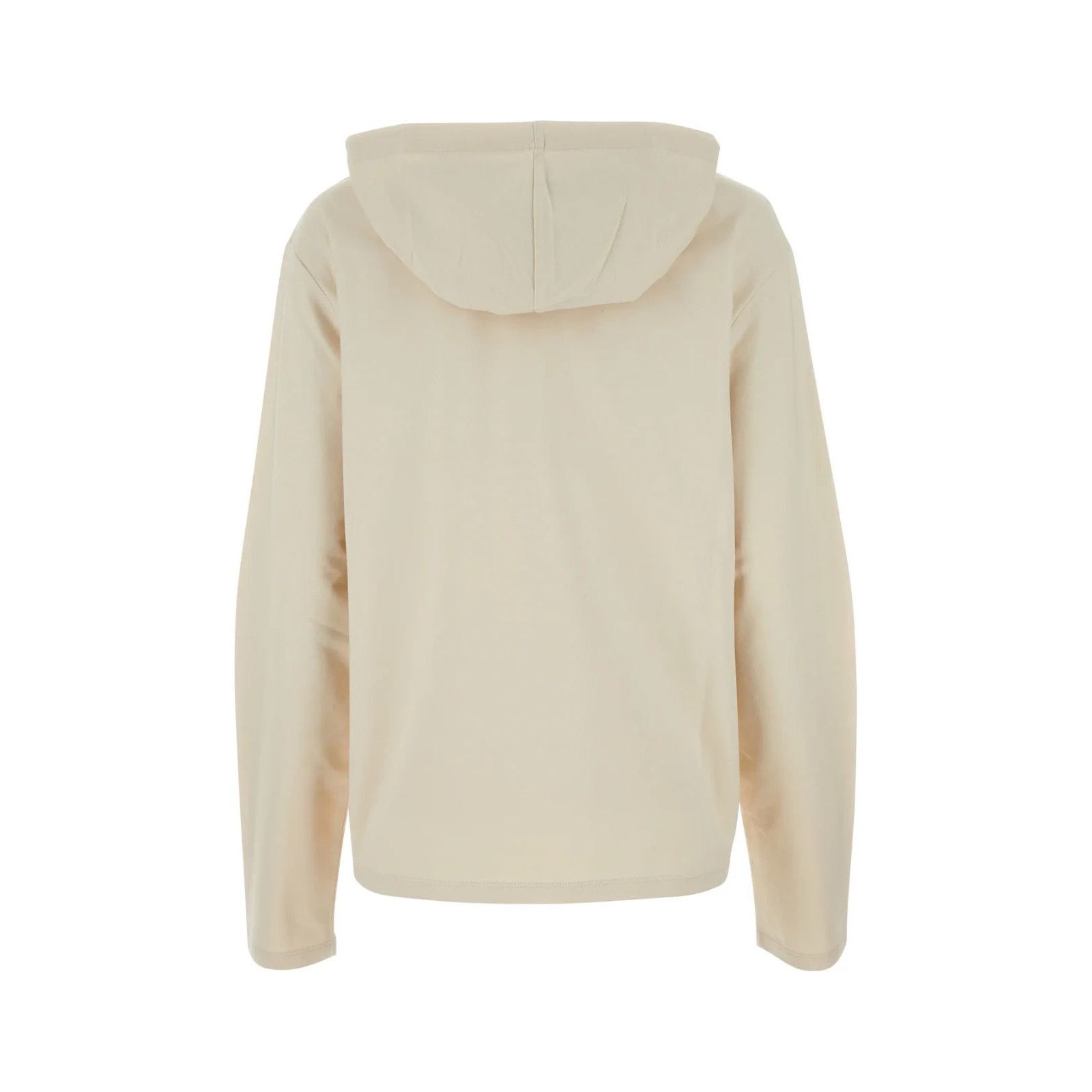 Prada PRADA Sand Stretch Cotton Oversize Sweatshirt New & Authenti Size XS / US 0-2 / IT 36-38 - 2 Thumbnail