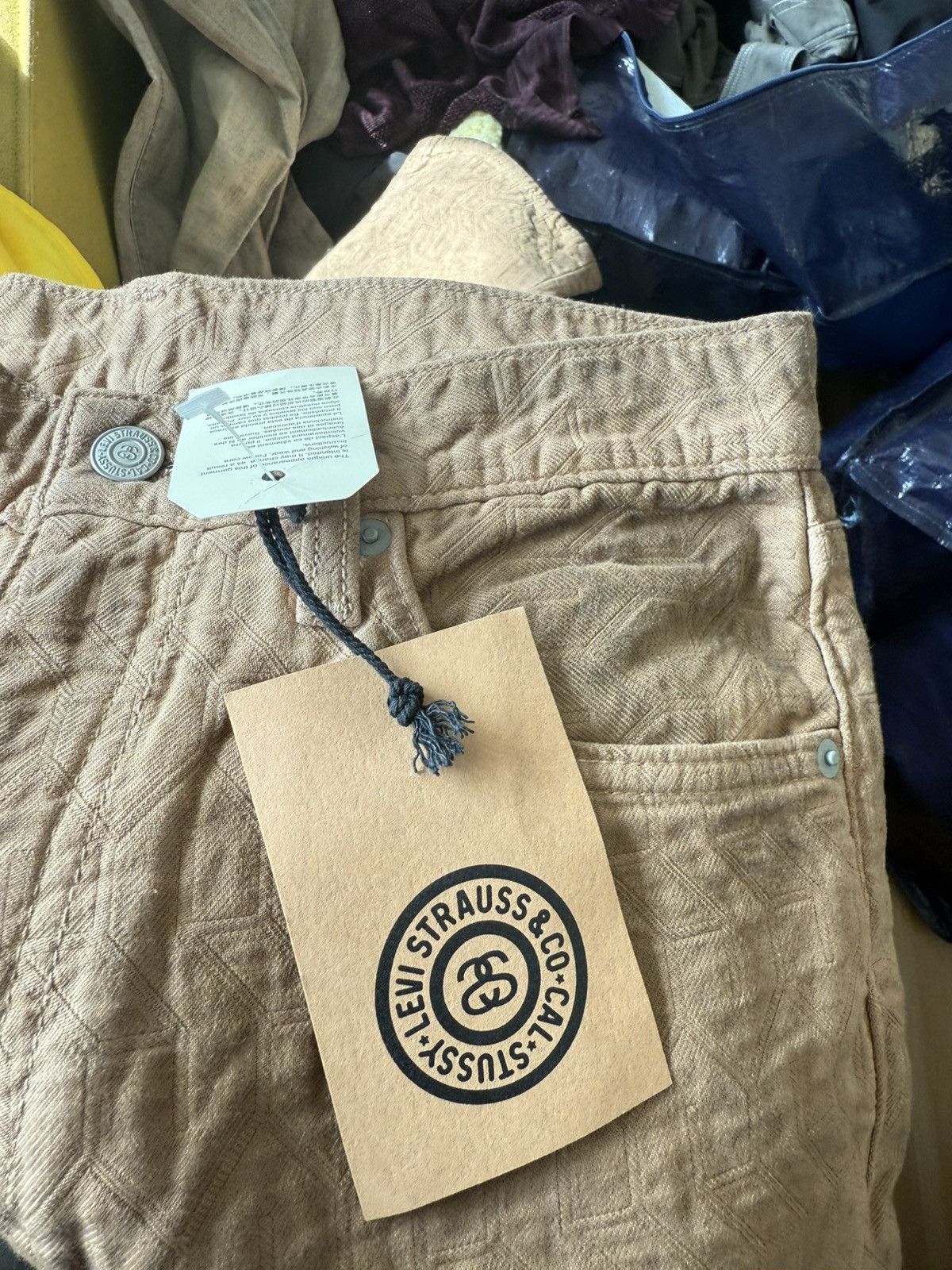 Levi's × Stussy Levis x Stussy Jacquard Jeans Size US 28 / EU 44 - 3 Thumbnail