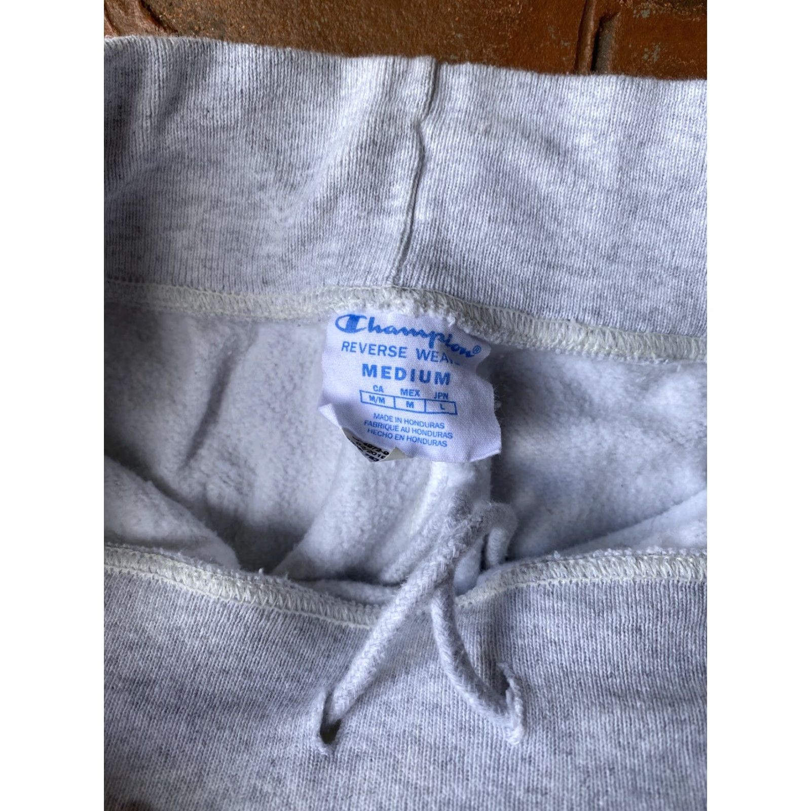 Champion Vintage Champion Georgia Tech Jogger Sweatpants M Gray Drawstring Men Regular Size US 31 - 2 Thumbnail