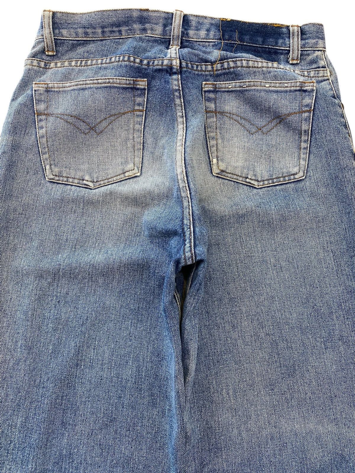 Japanese Brand Japanese Brand Faded Wash Whiskered Style Straight Leg Jeans Size US 30 / EU 46 - 4 Thumbnail