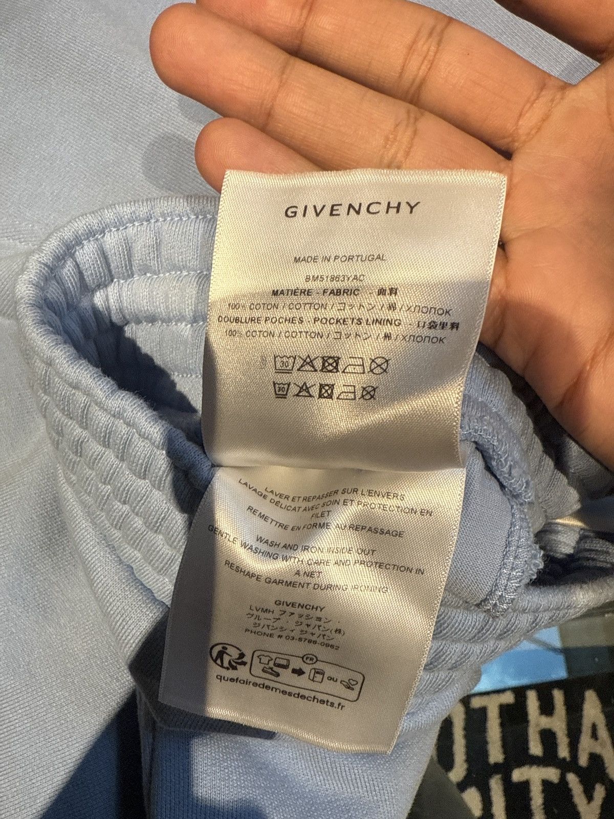 Givenchy Givenchy Light Blue Shorts Size US 36 / EU 52 - 5 Thumbnail