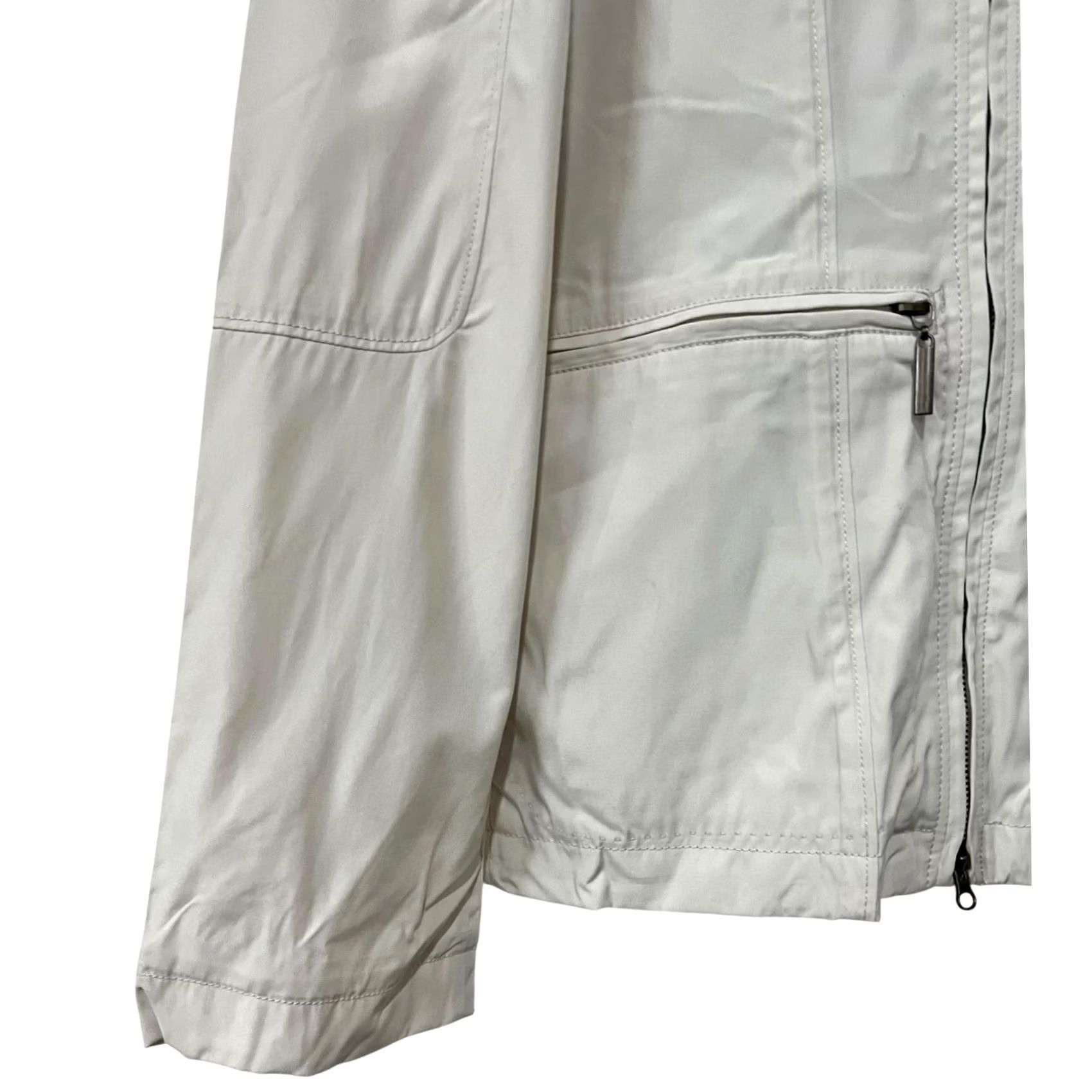 Vintage Finn Flare Mens Jacket Cream Full Zip Stand-Up Collar Zip Pockets European Sz S Windbreaker City Men Size US S / EU 44-46 / 1 - 4 Thumbnail