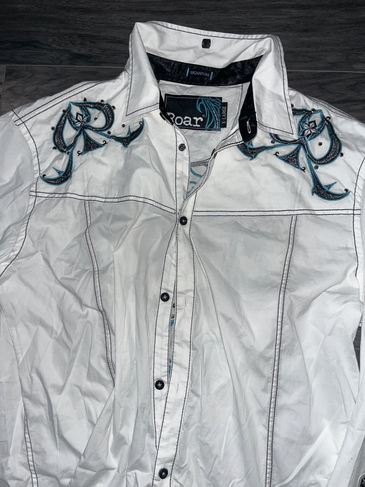 Roar Roar Long Sleeve button up Size US XL / EU 56 / 4 - 3 Thumbnail