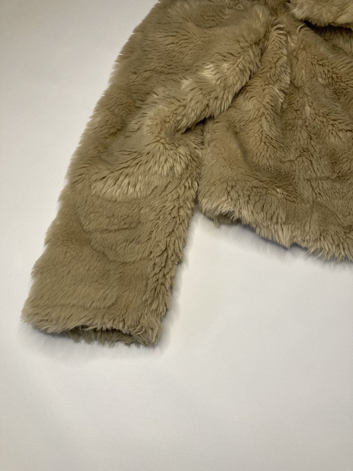 Vintage Vintage Faux Fur Furry Coat Jacket Size L / US 10 / IT 46 - 2 Thumbnail