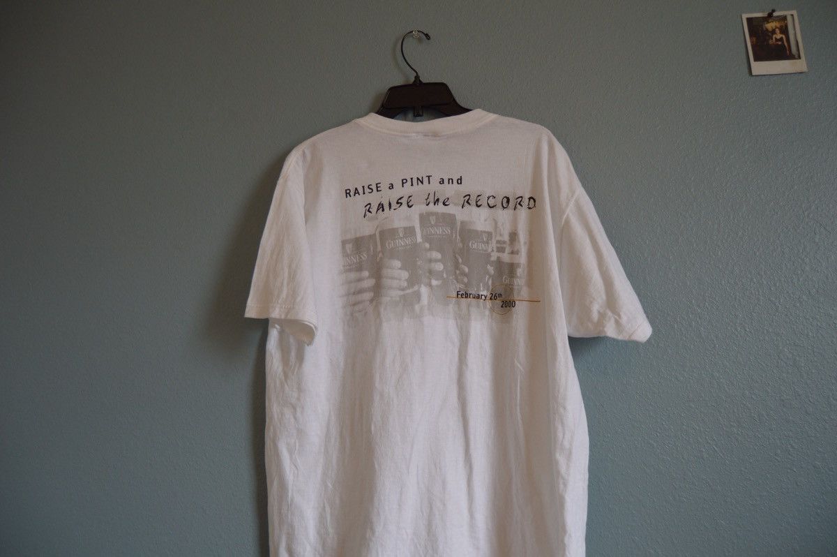 Fruit Of The Loom Vintage 2000 Guinness “The Great Guinness Toast” T-Shirt Size US XL / EU 56 / 4 - 4 Thumbnail