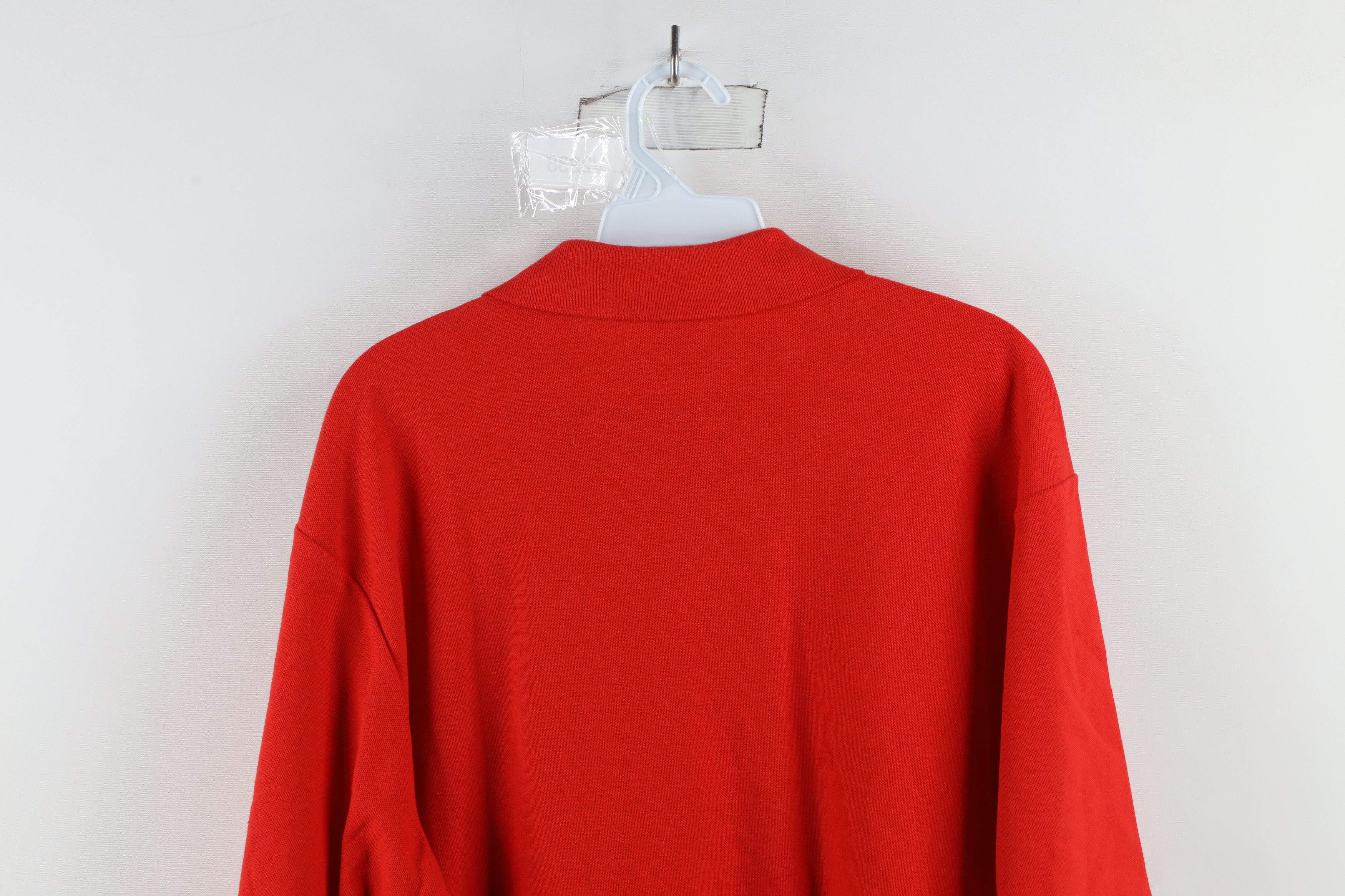 Vintage Vintage 90s Streetwear Service Ohio Polo Shirt Red USA Size US XL / EU 56 / 4 - 9 Thumbnail