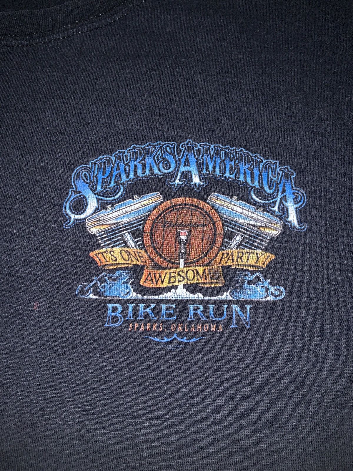 Gildan Vintage - Sparks America Bike Run - Size XL Size US XL / EU 56 / 4 - 2 Thumbnail