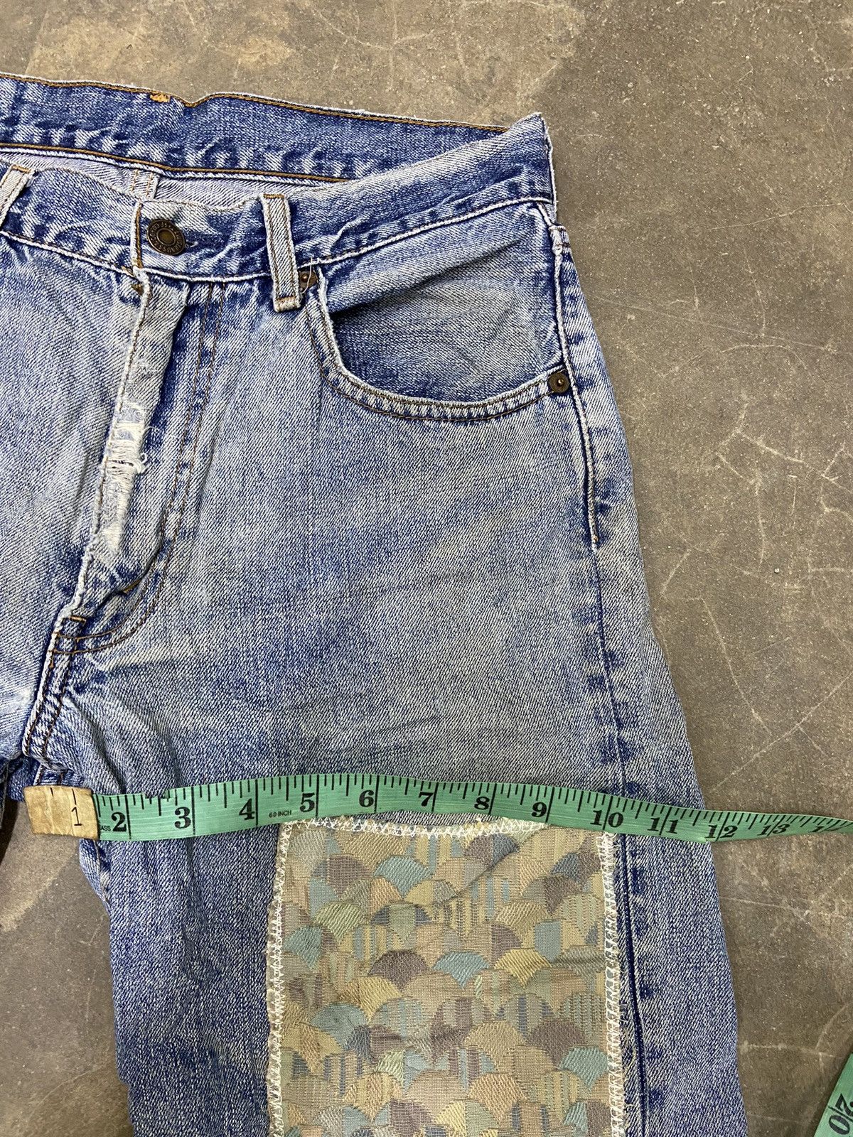 Levi's Vintage Levis jeans 512 patch work Size US 30 / EU 46 - 14 Thumbnail