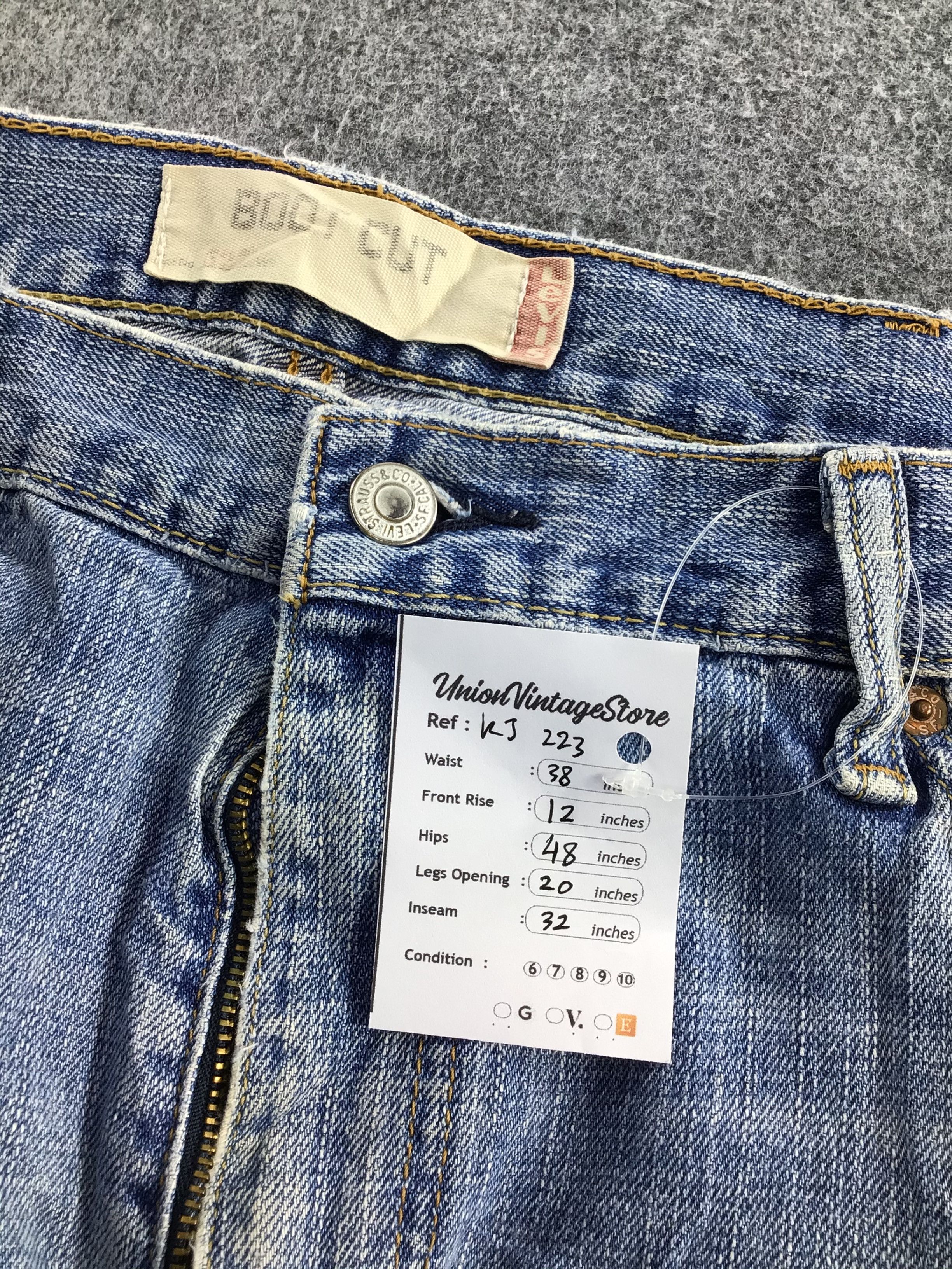 Levi's Vintage Levis 527 Jeans Dirty Blue Flare Denim KJ223 Size US 38 / EU 54 - 14 Thumbnail