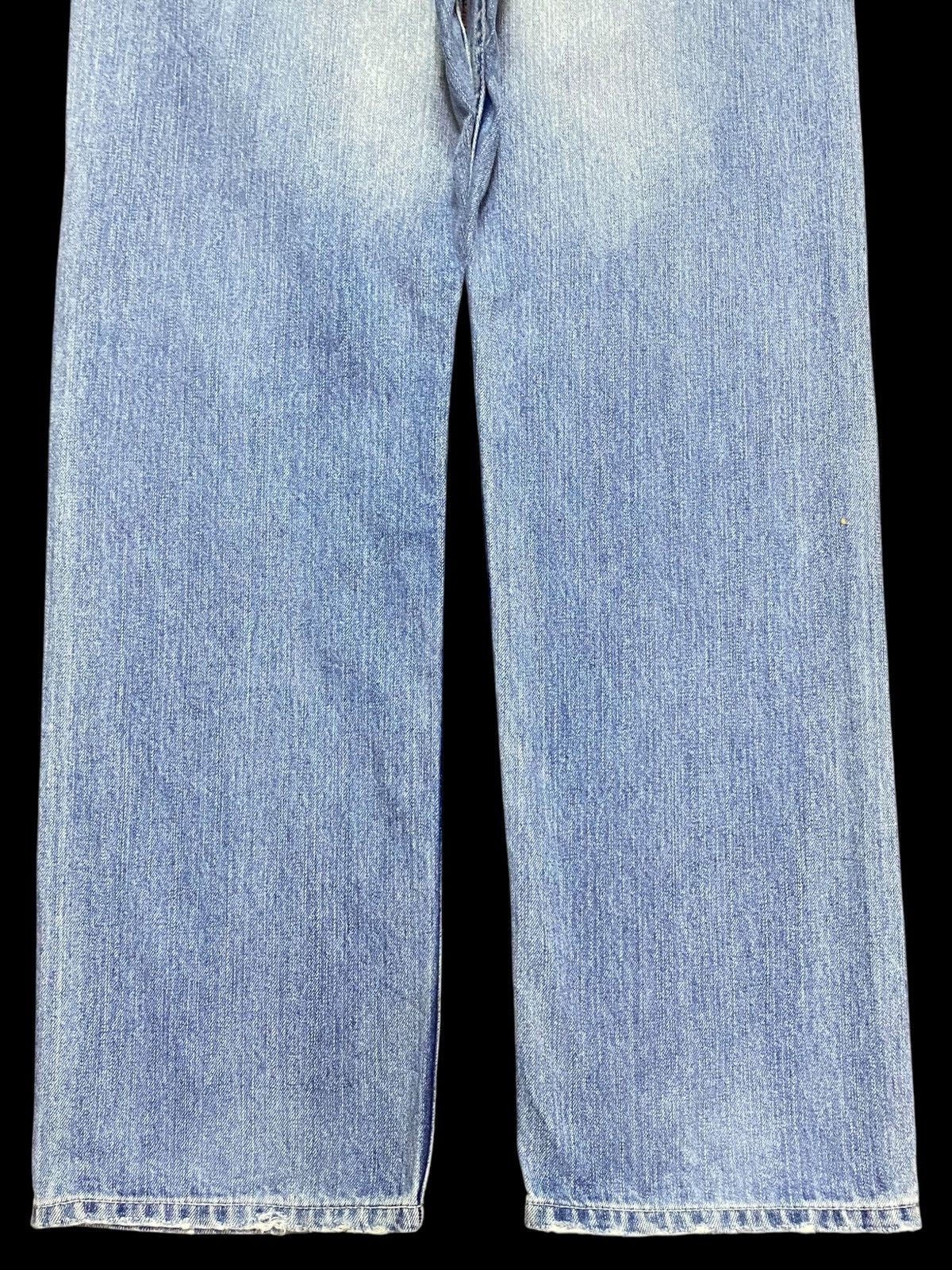 Tommy Hilfiger Vintage Tommy Jean Embroidered Faded Distressed Loose Jeans Size US 36 / EU 52 - 5 Thumbnail