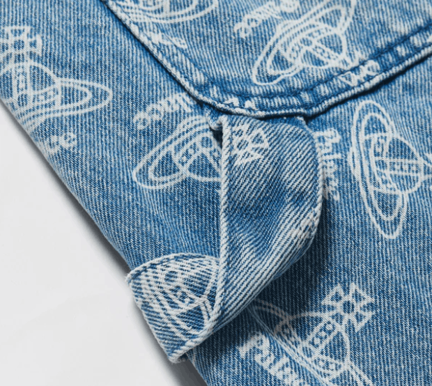 Palace × Vivienne Westwood Palace Vivienne Westwood Denim Shorts Orb Stone Wash 36 Size US 36 / EU 52 - 3 Thumbnail