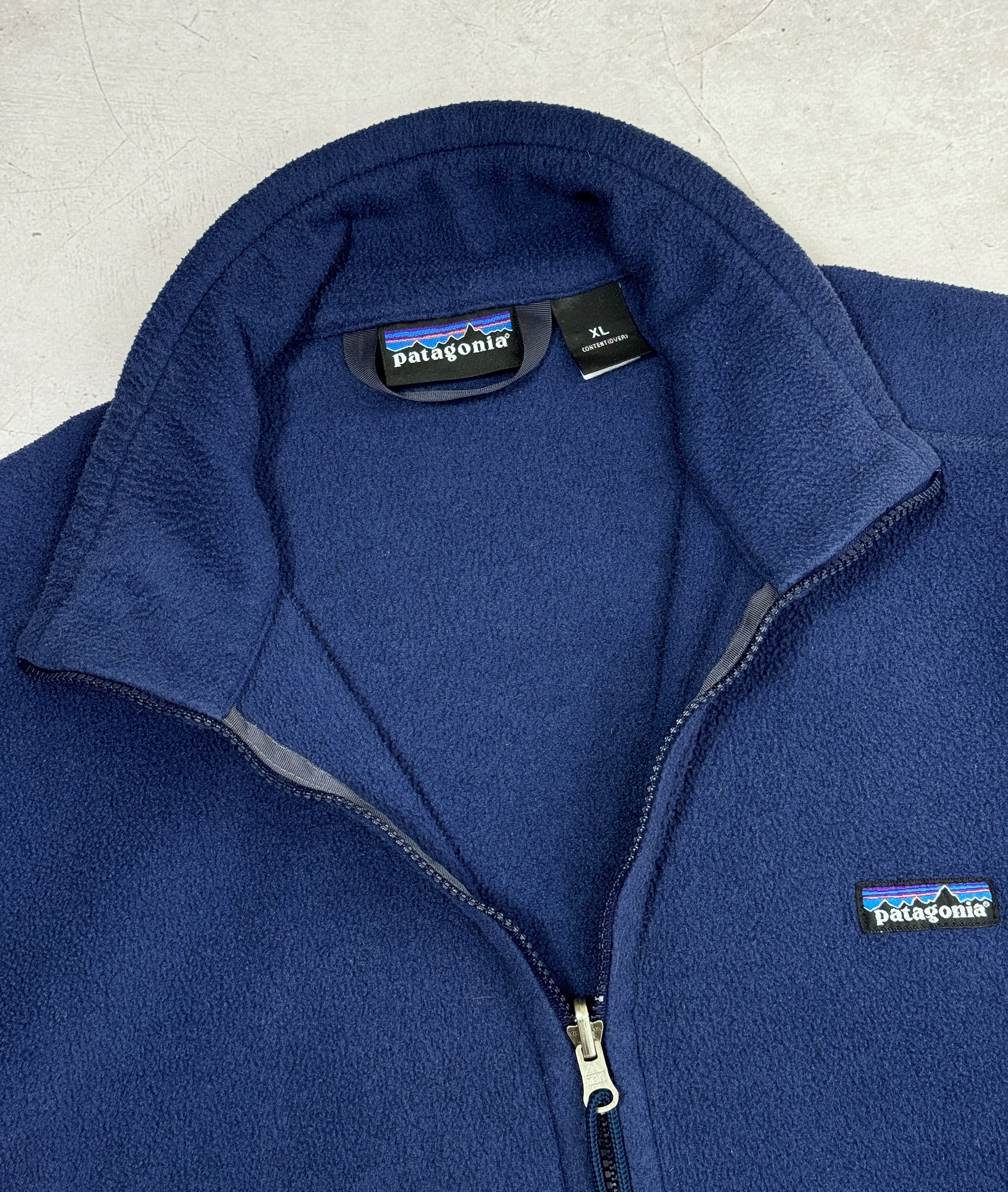 Patagonia × Vintage Vintage Patagonia Fleece Jacket Full Zip USA Size US XL / EU 56 / 4 - 5 Thumbnail