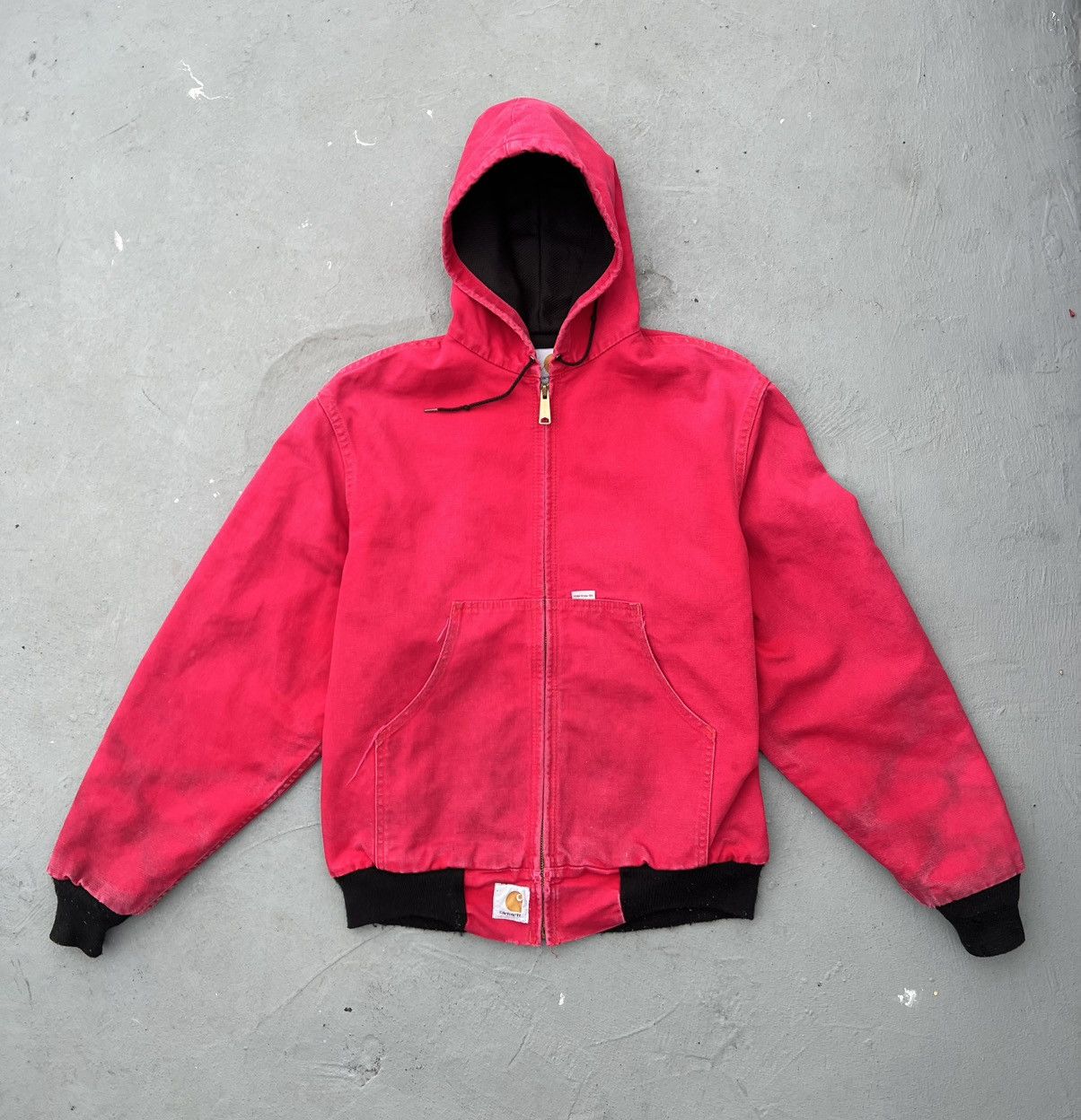 ジャケット・アウター 90s-00s Carhartt active jacket XL Red 90's Carhartt Active Jacket / カーハート アクティブ