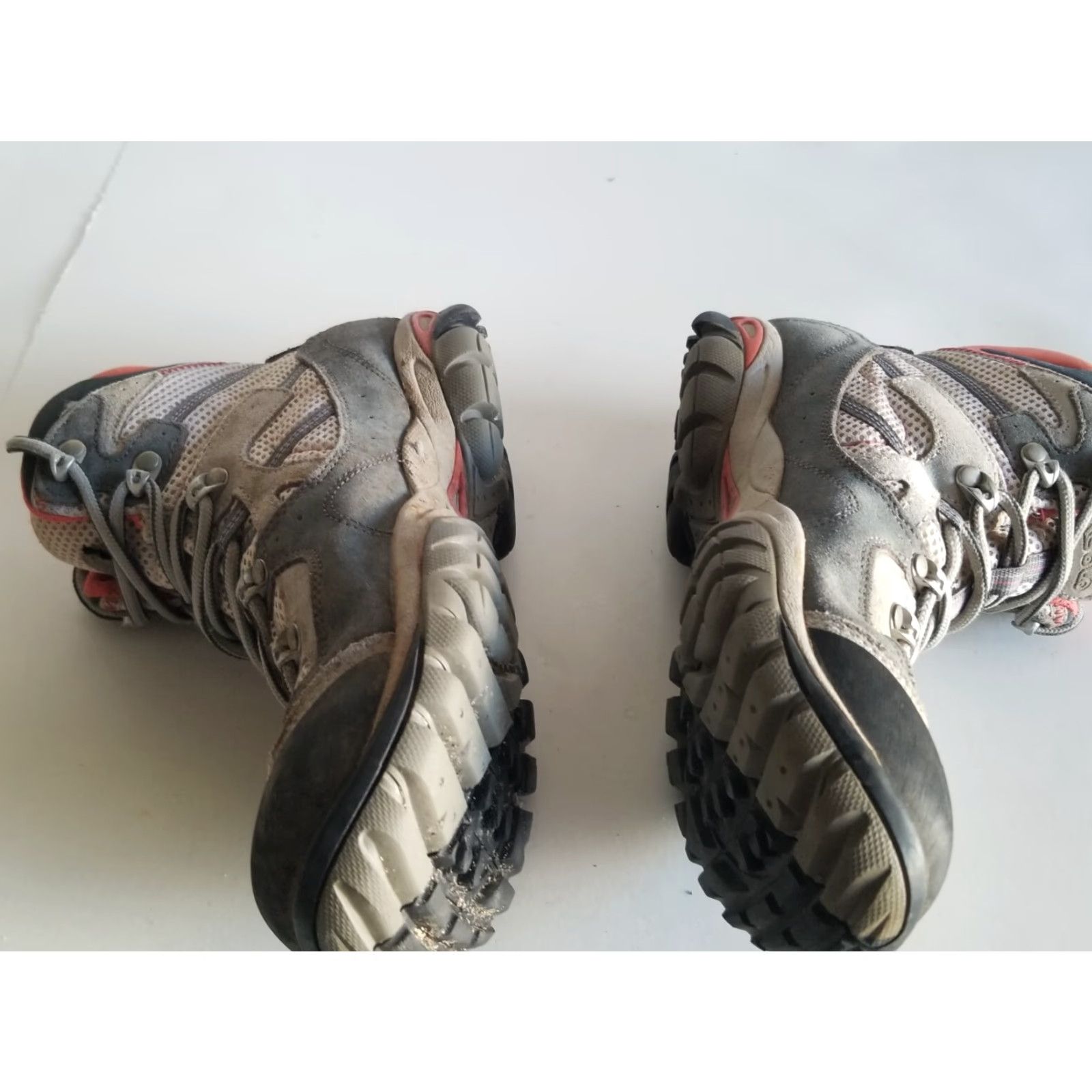 Vintage ASOLO Athena Womens Lace Up Hiking Boots Pink Gray US 9 Boots Women Hiking Waterproof Arch Support Grey Pink Size US 9 / IT 39 - 7 Thumbnail